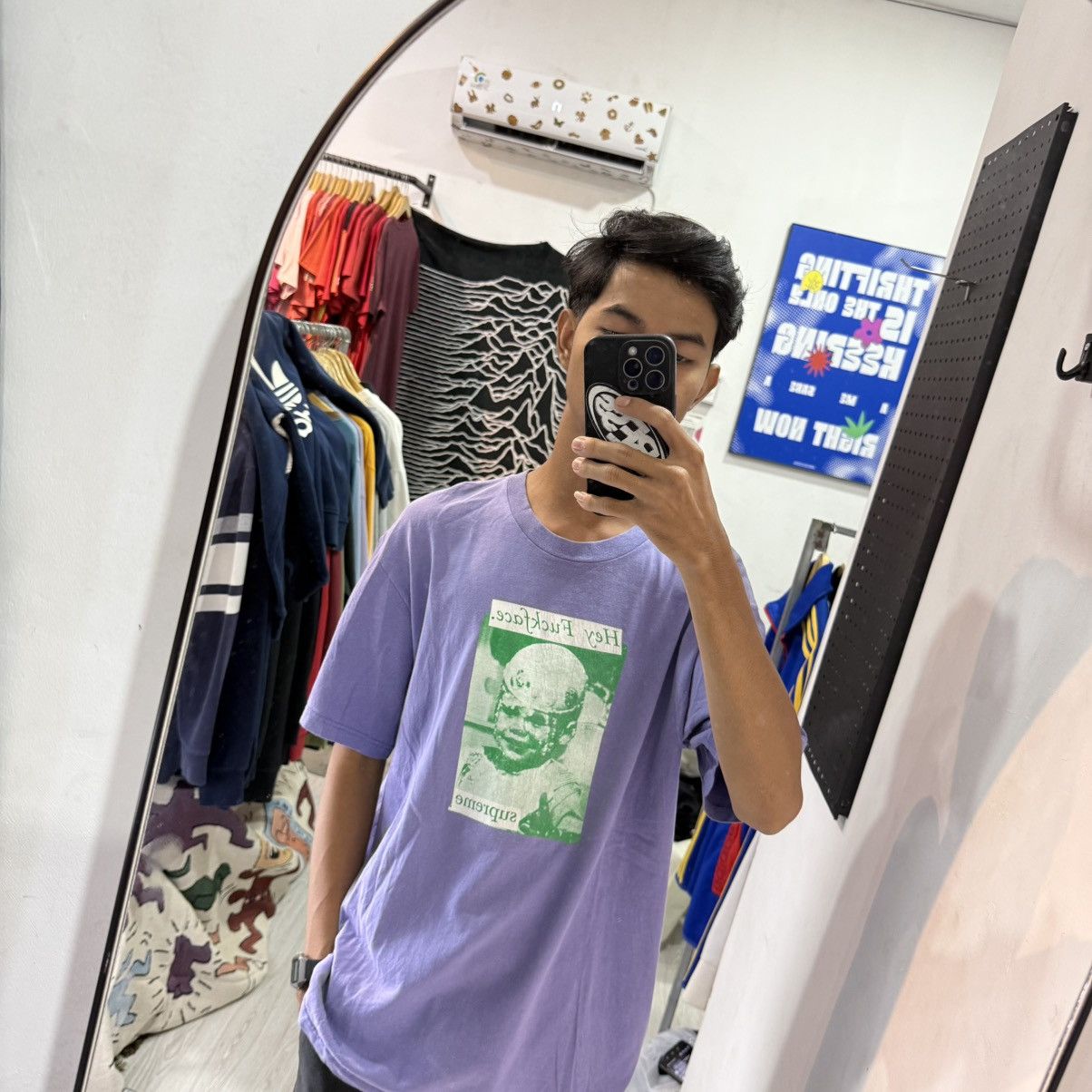 Supreme Supreme hey f*ckface shortsleeve shirt Size US M / EU 48-50 / 2 - 2 Thumbnail