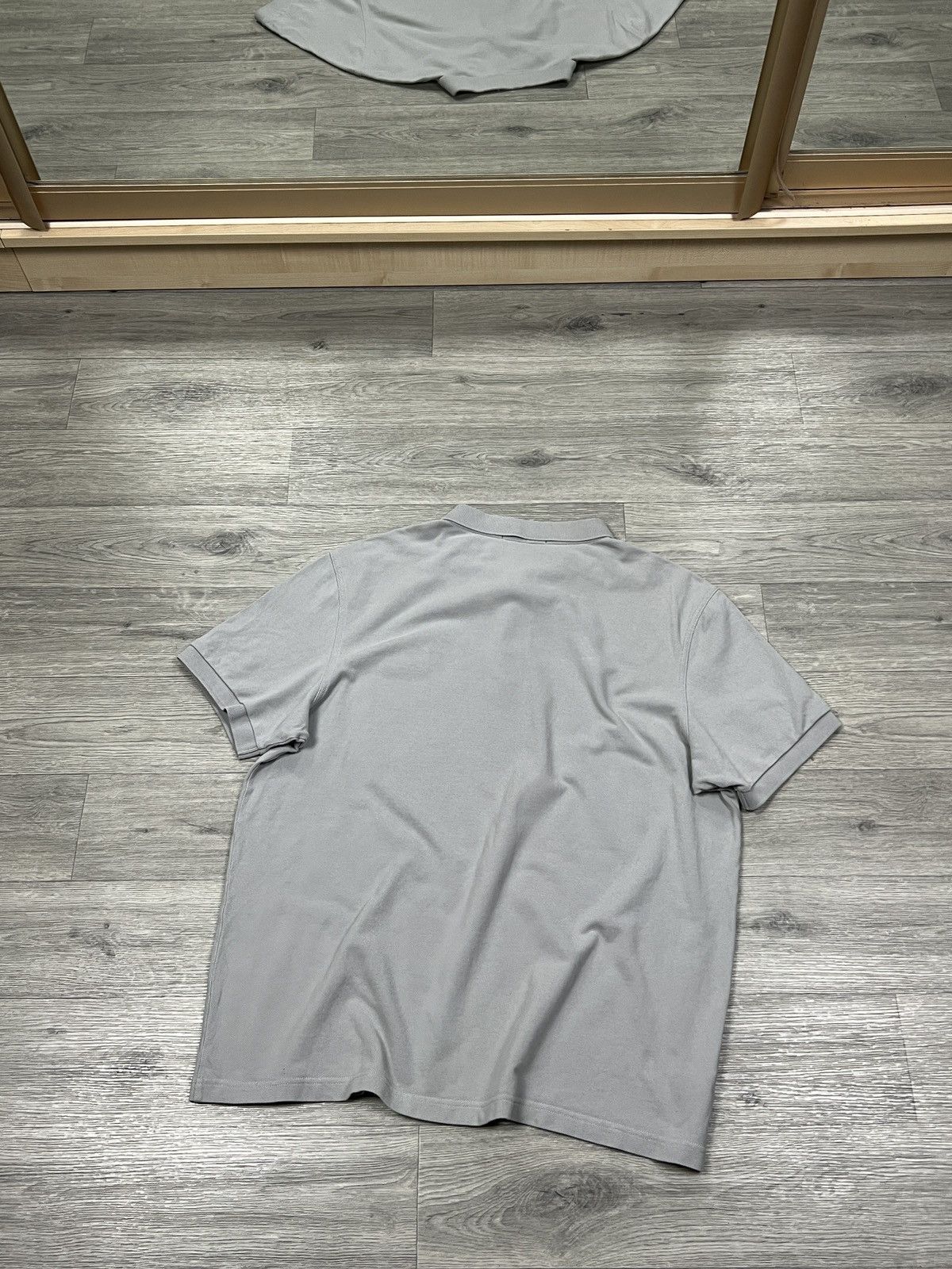 Fred Perry Fred Perry Men Grey Pique Short Sleeve Polo Shirt XXL Size US XXL / EU 58 / 5 - 2 Thumbnail