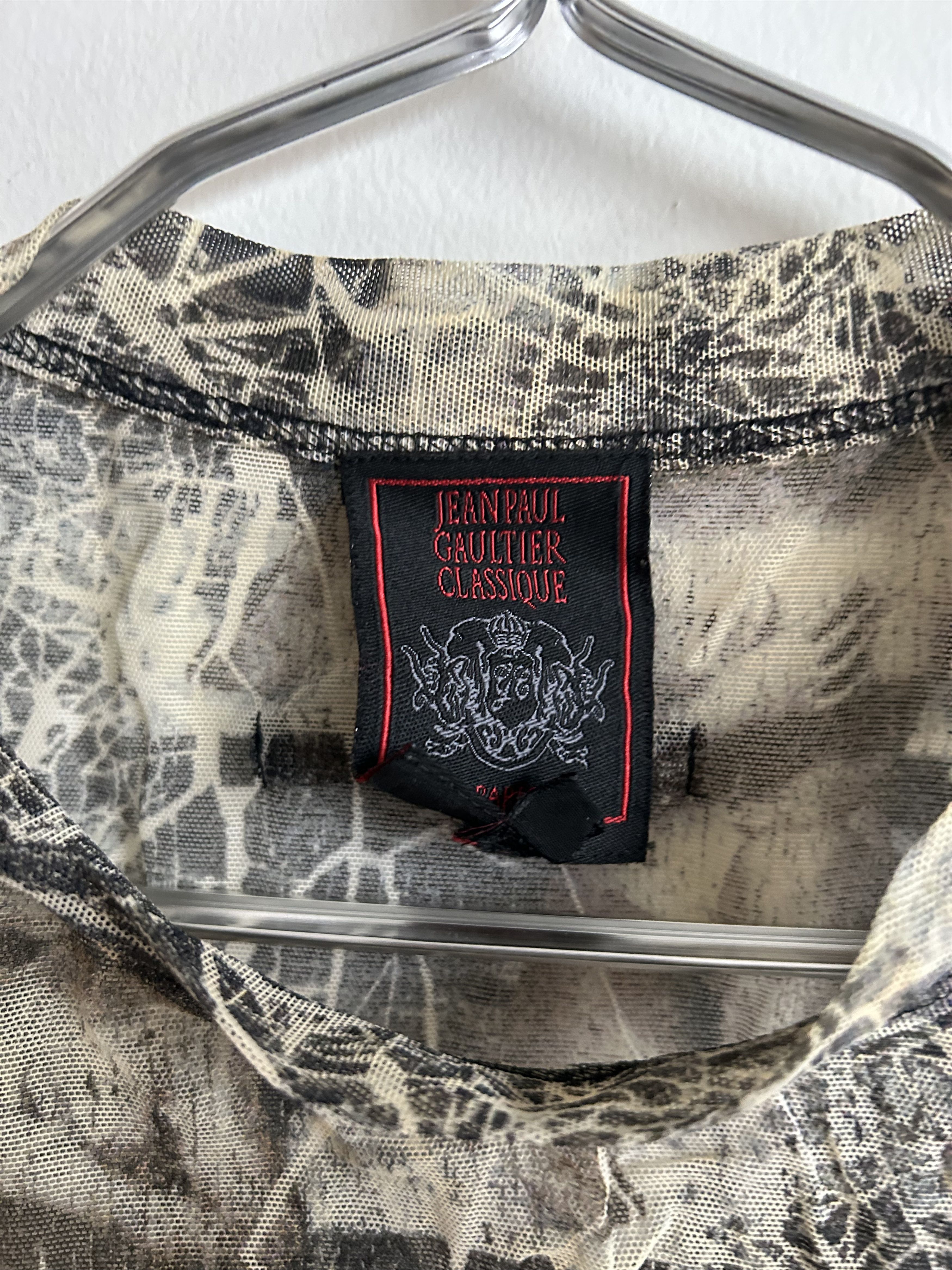 Jean Paul Gaultier Jean Paul Gautier Vintage Mesh Top Size US M / EU 48-50 / 2 - 4 Thumbnail