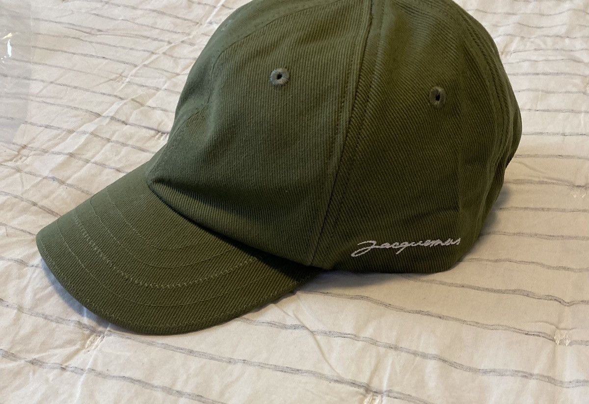 Jacquemus JACQUEMUS Les Classiques La Casquette Green Cap NWT Size ONE SIZE - 2 Thumbnail