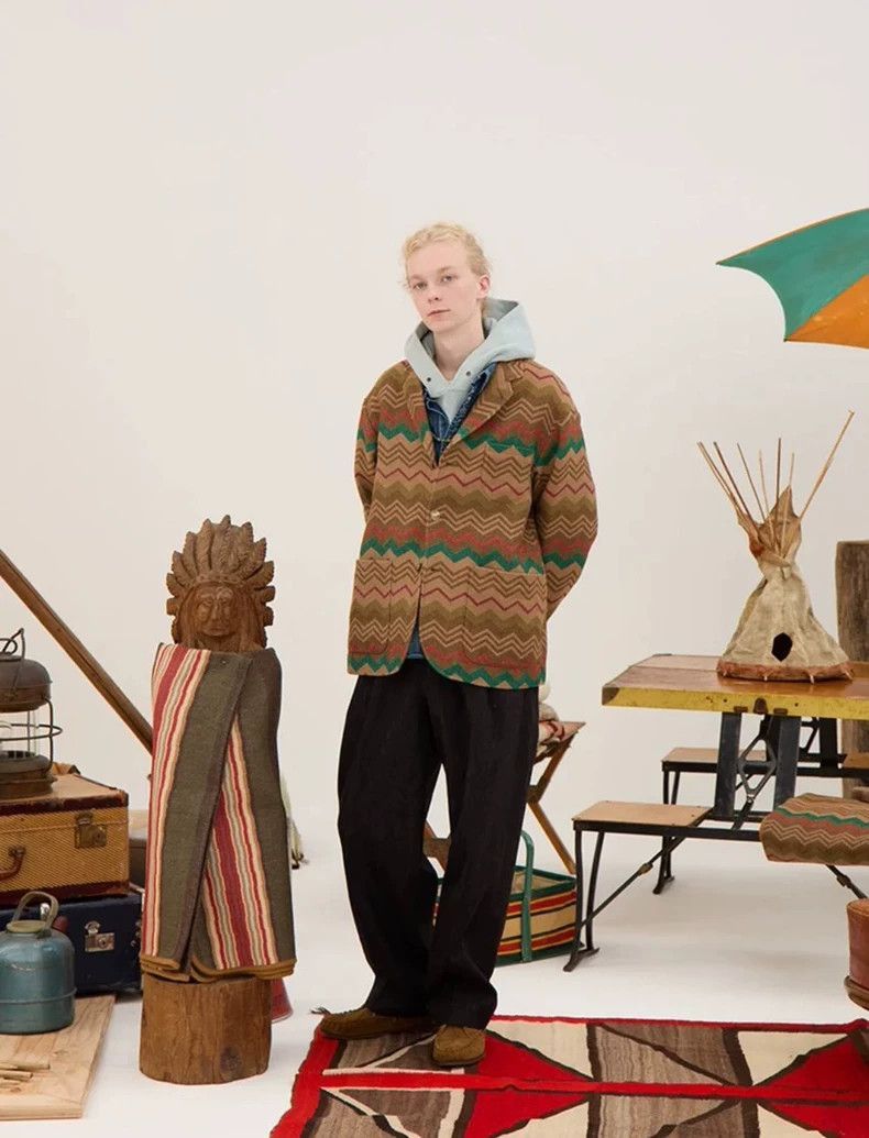 Visvim Visvim 24AW Coach Jacket Jacquard Blanket-2506 Size US M / EU 48-50 / 2 - 7 Thumbnail