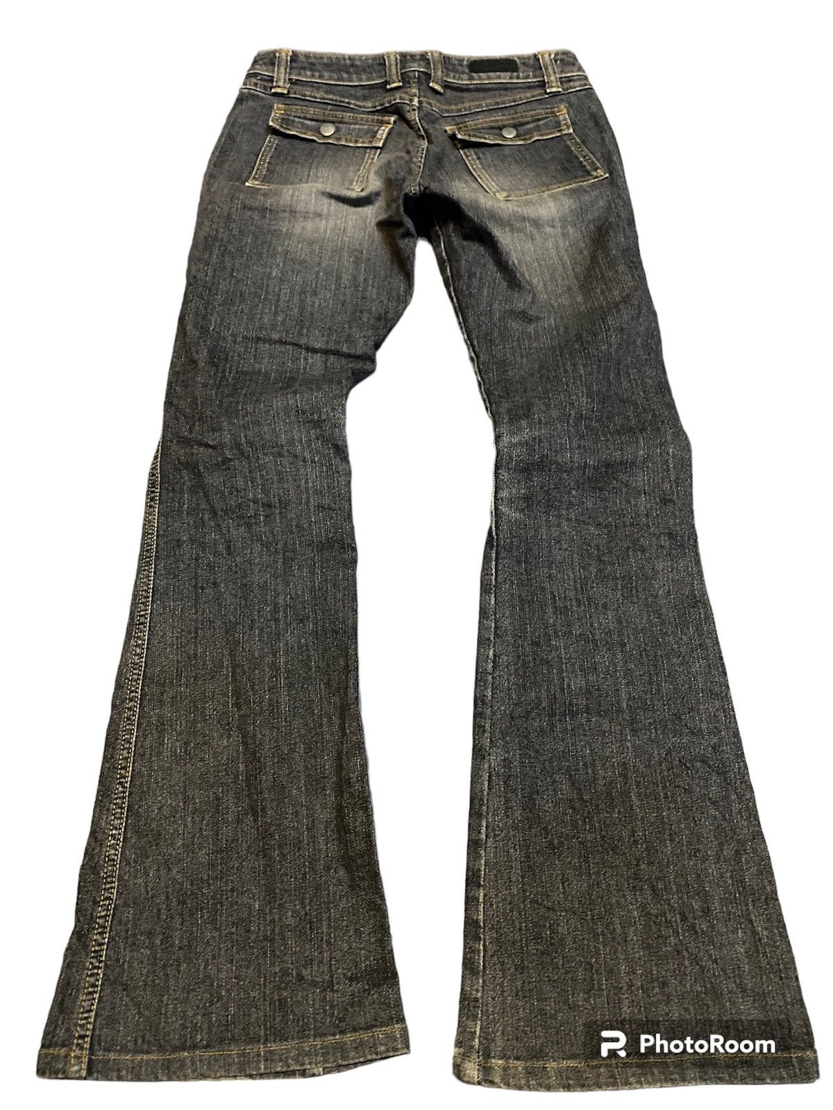 Hysteric Glamour Flare jeans Georgia love Multipocket boot Cut Size 29" - 3 Thumbnail