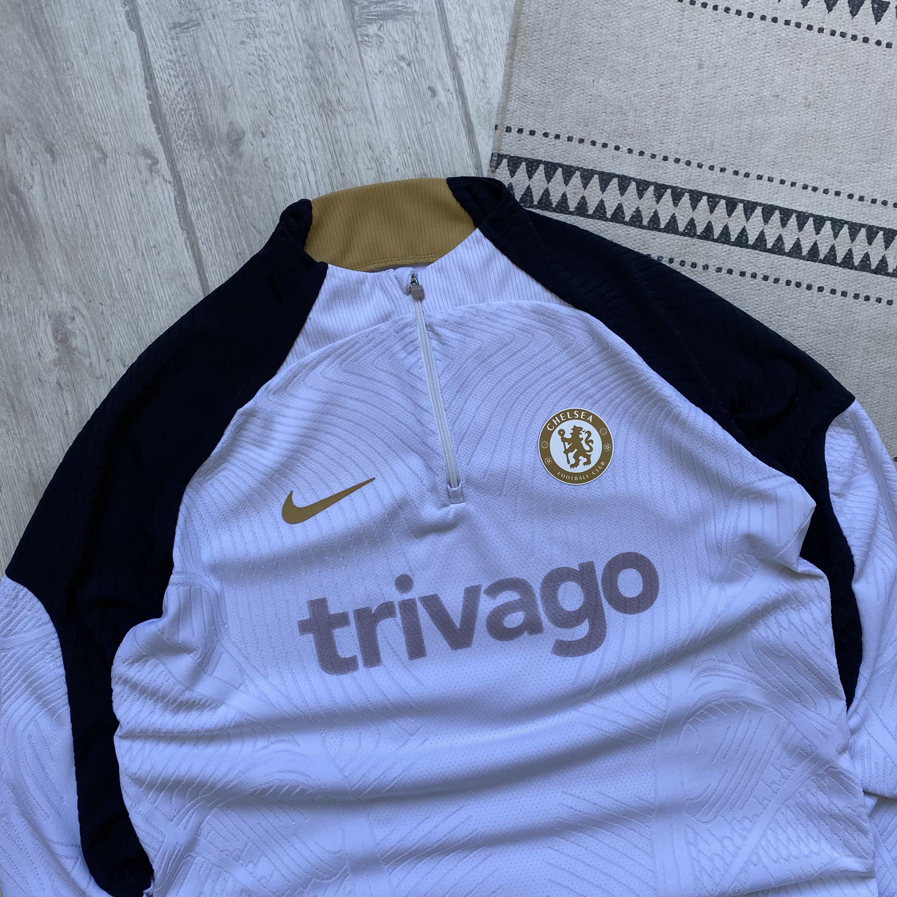Nike ⚽️ Drill Nike Chelsea jersey Longsleeve training Blockore Size US M / EU 48-50 / 2 - 2 Thumbnail