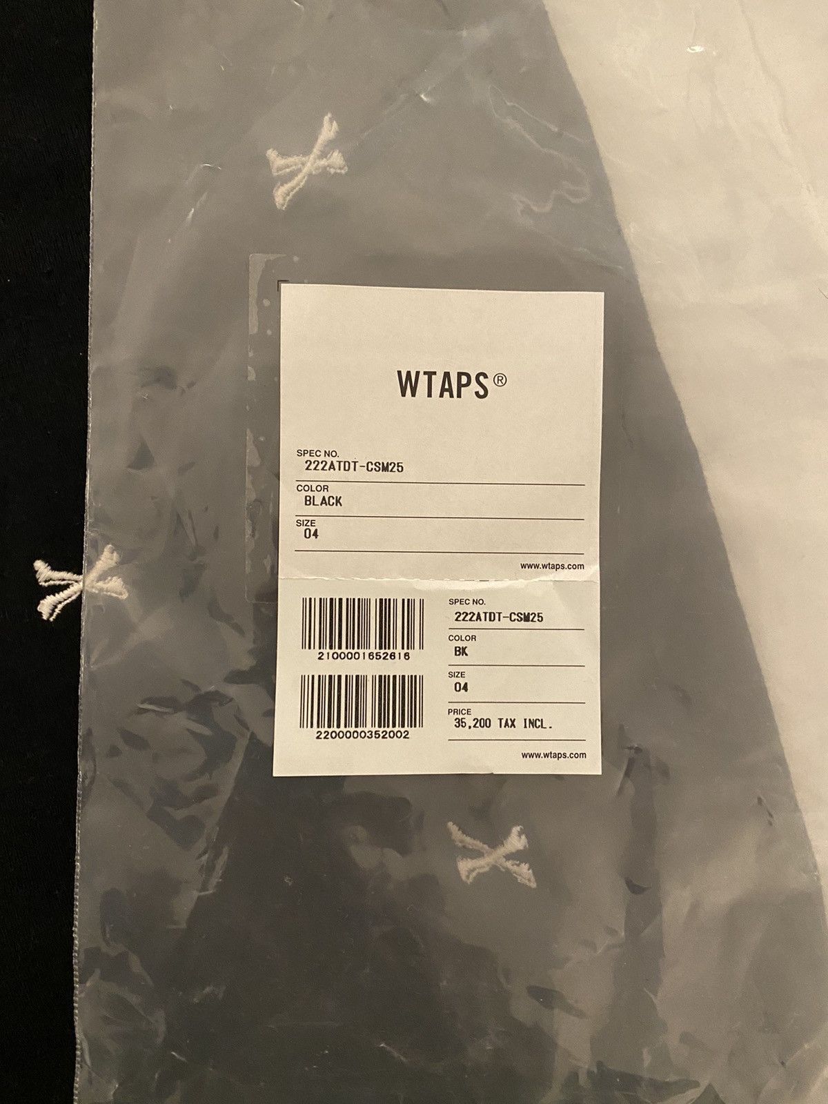 Wtaps WTAPS Acne Bones Crew Sweatshirt Black XL Size US XL / EU 56 / 4 - 15 Thumbnail