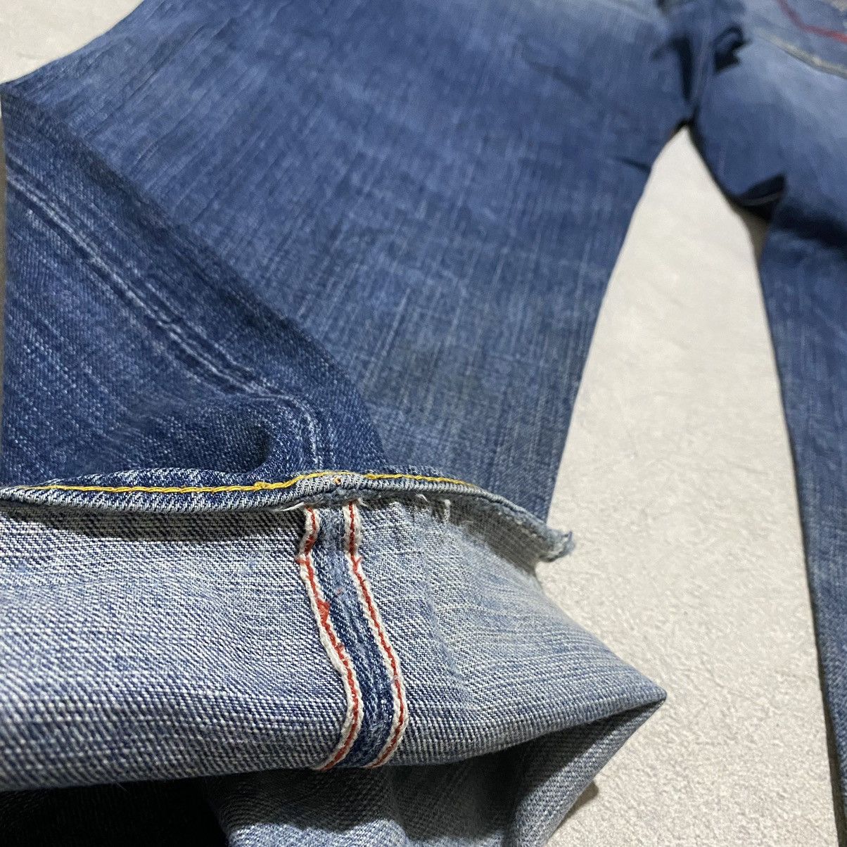 Evisu Vintage Evisu Red Seagulls Monogram Selvedge Denim Size US 33 - 6 Thumbnail