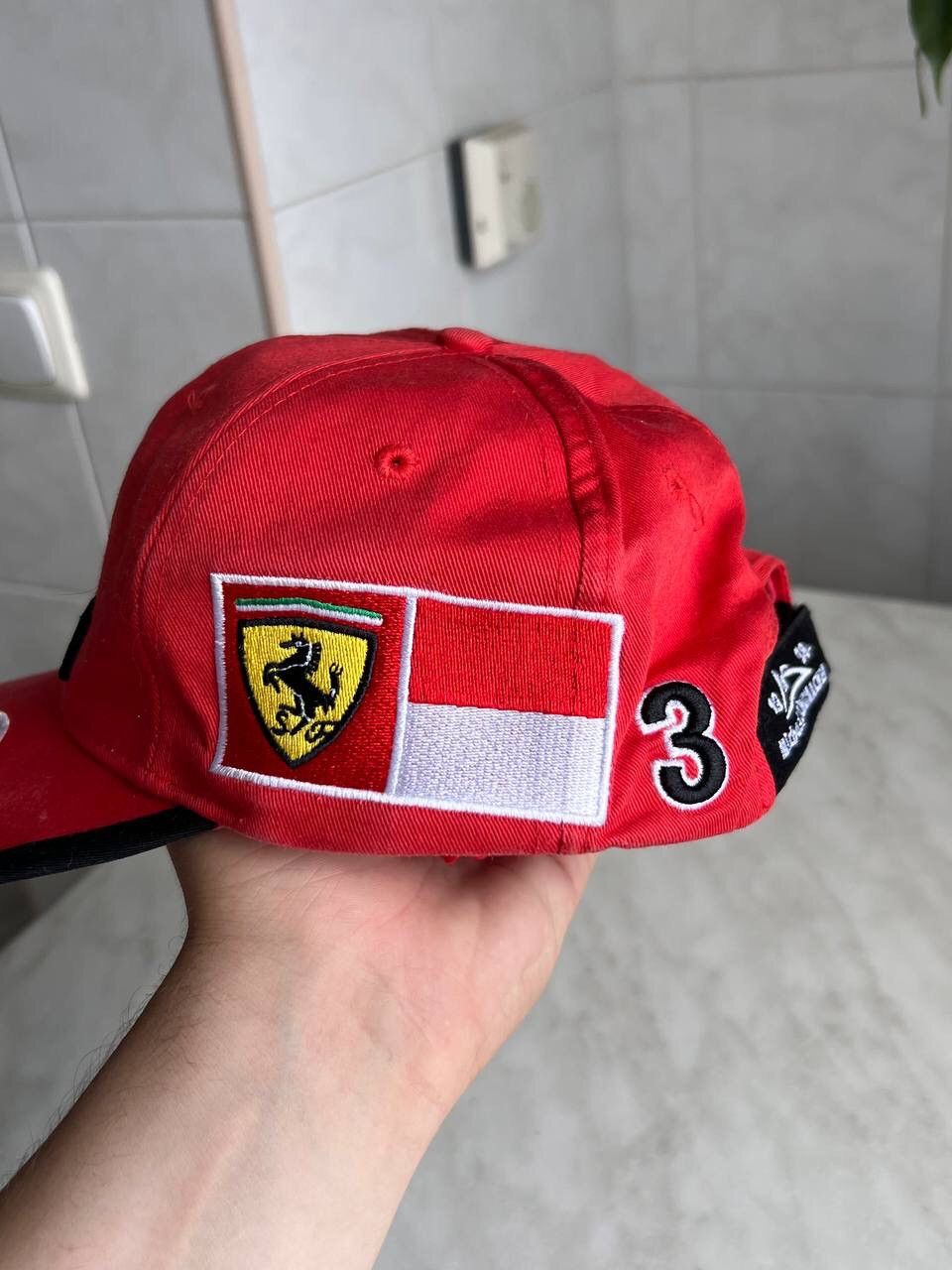Ferrari 1998 Michael Schumacher Dekra Hat Cap Ferrari Vintage Size ONE SIZE - 6 Thumbnail