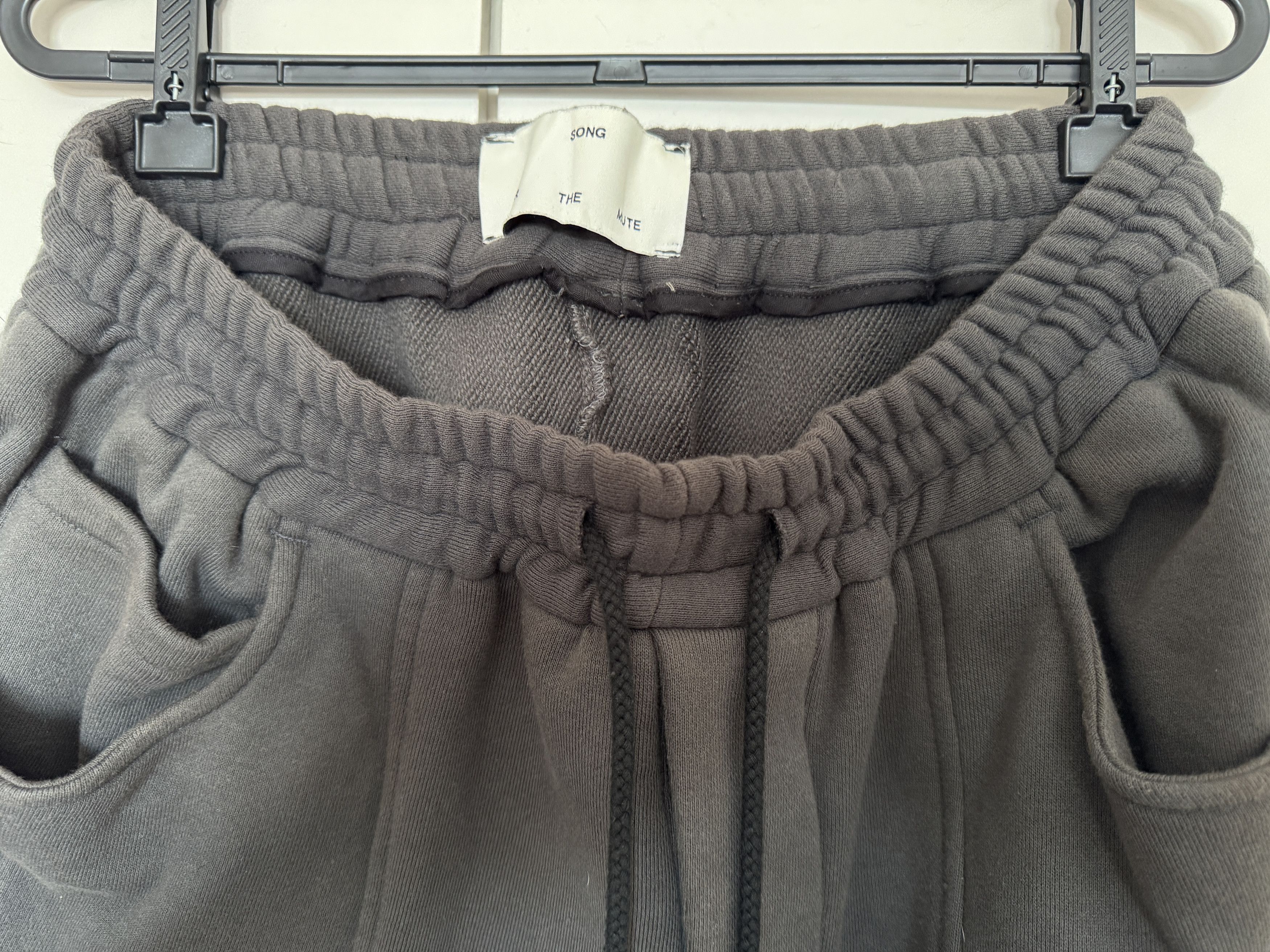 Song For The Mute SONG FOR THE MUTE Gray Paneled Lounge Pants Size US 36 / EU 52 - 3 Thumbnail