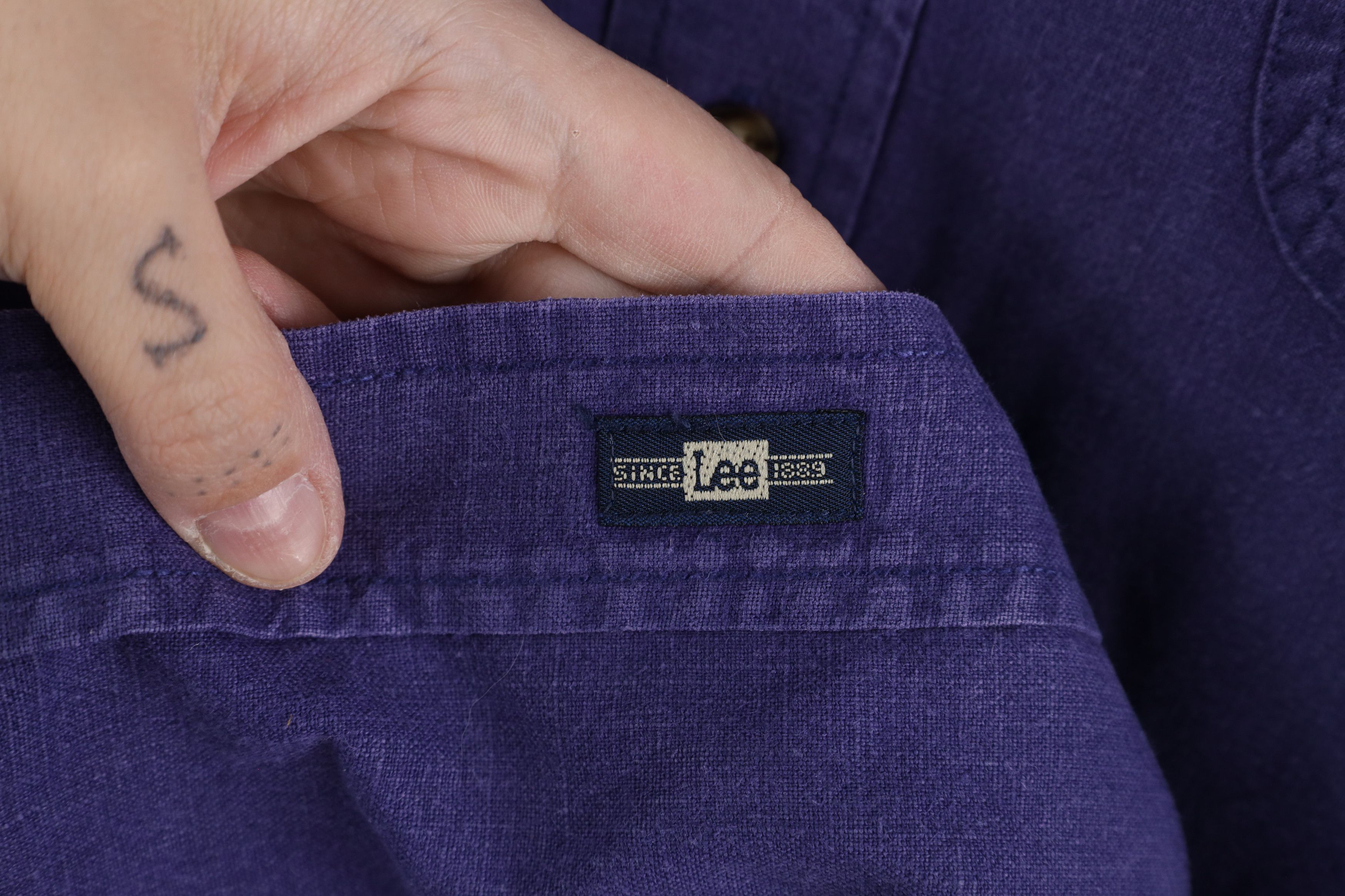 Vintage Vintage 90s Streetwear Linen Blend Short Sleeve Button Shirt Size US XL / EU 56 / 4 - 4 Thumbnail