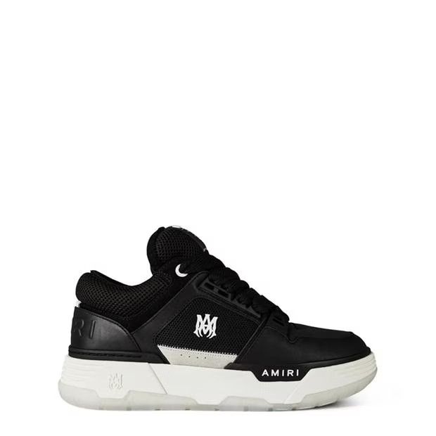 image of Amiri O1G2R1Mq0324 High Top Trainers In Black & White Shoes in Black/White, Men's (Size 9)