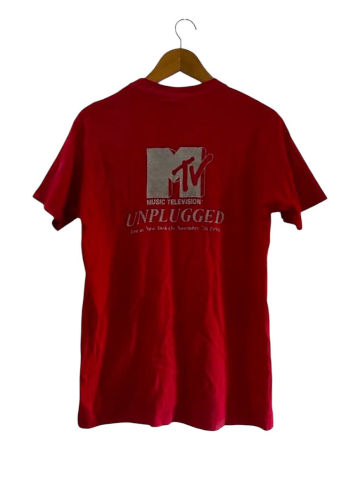 Vintage Vintage 1990s Bjork MTV Unplugged Bad Tee Size US M / EU 48-50 / 2 - 4 Thumbnail