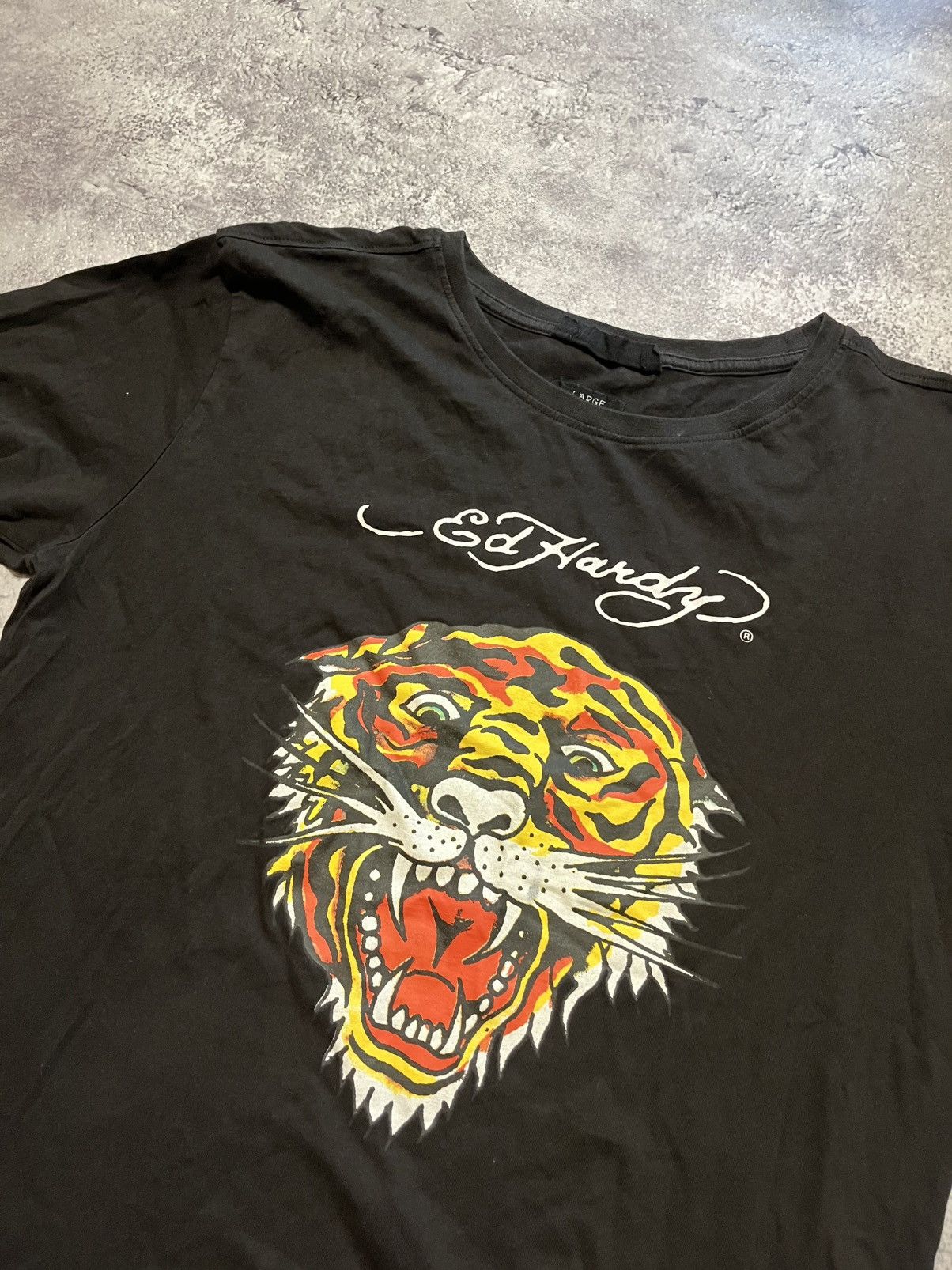Ed Hardy Ed Hardy Tiger T shirt Size US L / EU 52-54 / 3 - 2 Thumbnail
