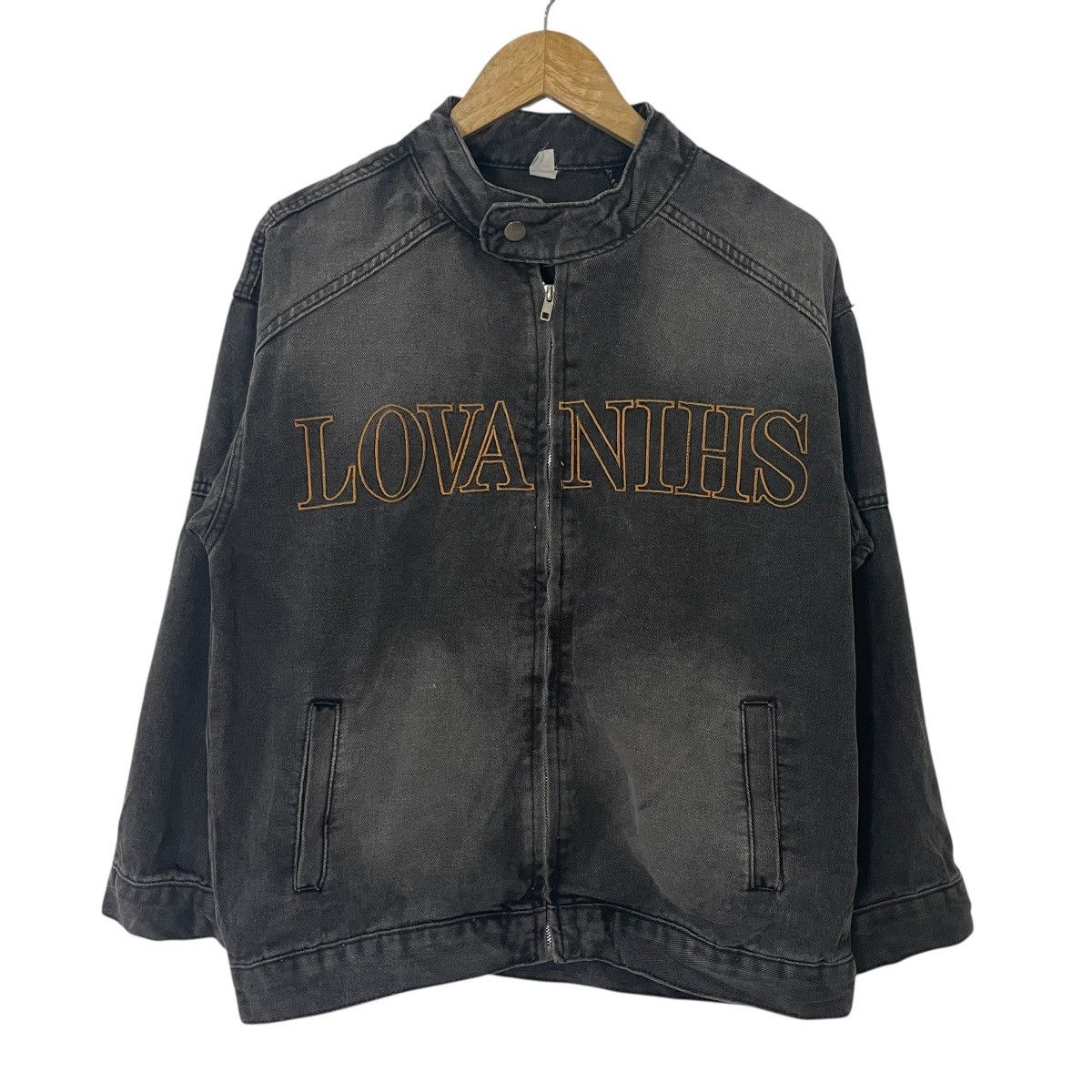 Japanese Brand Vintage Lova Nihs Embroidery Logo Denim Jacket Size US M / EU 48-50 / 2 - 1 Thumbnail
