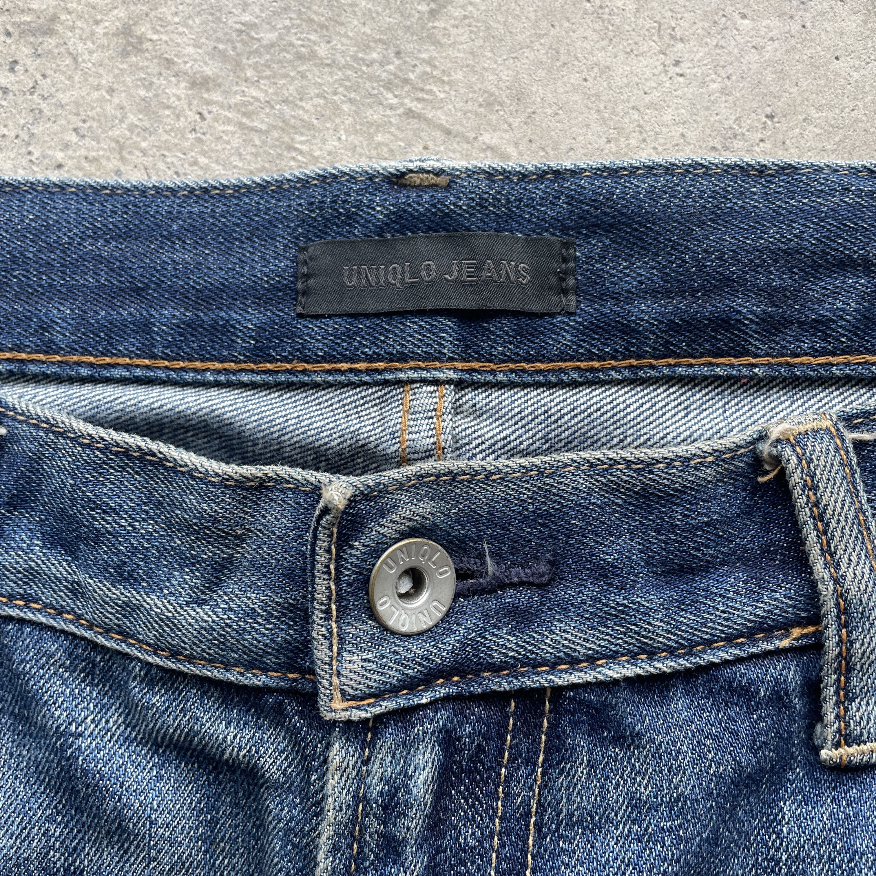 Japanese Brand × Jean VINTAGE JAPANESE JEANS FADED RUSTY DENIM PANTS W37 Size US 37 - 6 Thumbnail