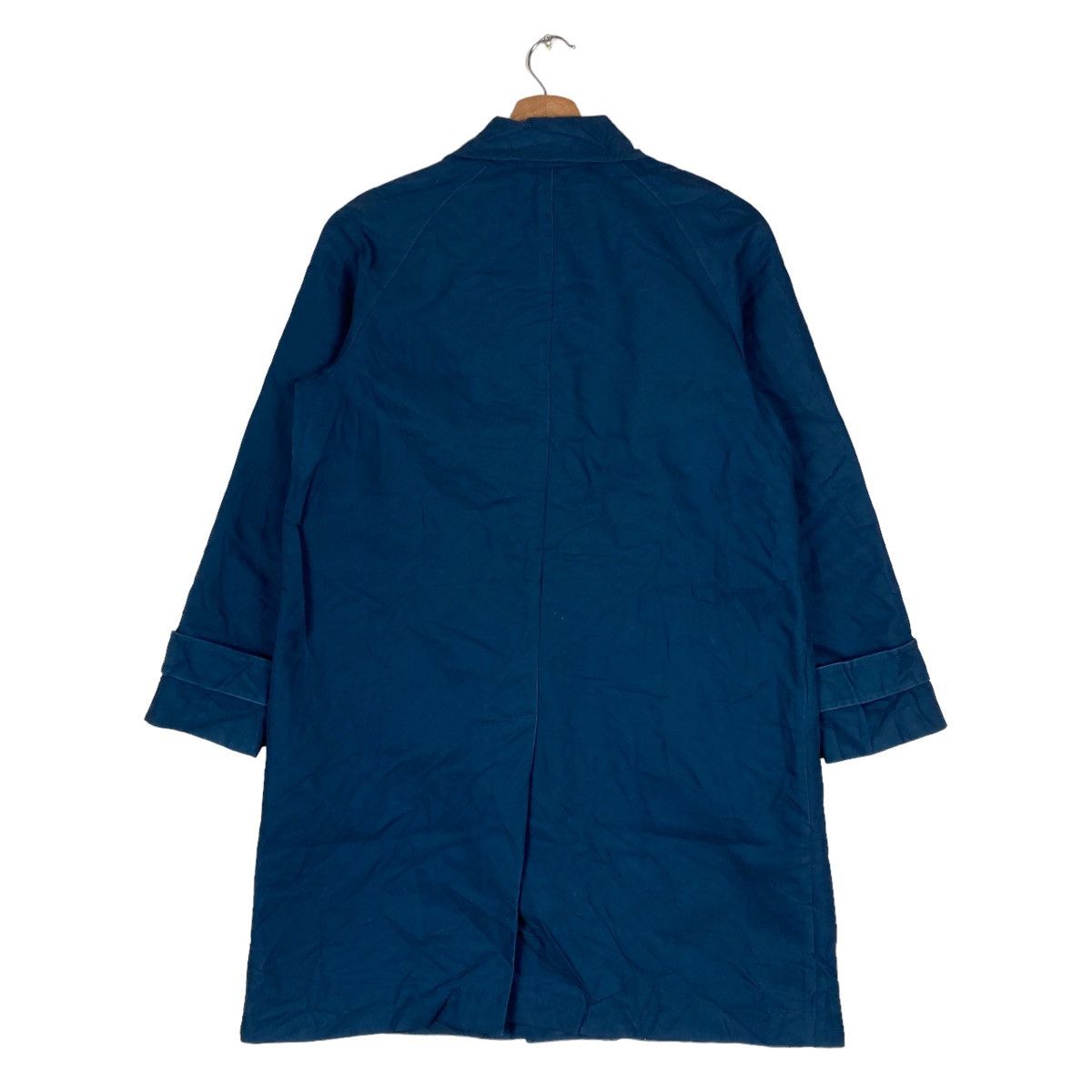Uniqlo Japanese Brand Uniqlo Hidden Flat Button Trench Coat Long Size US L / EU 52-54 / 3 - 4 Thumbnail