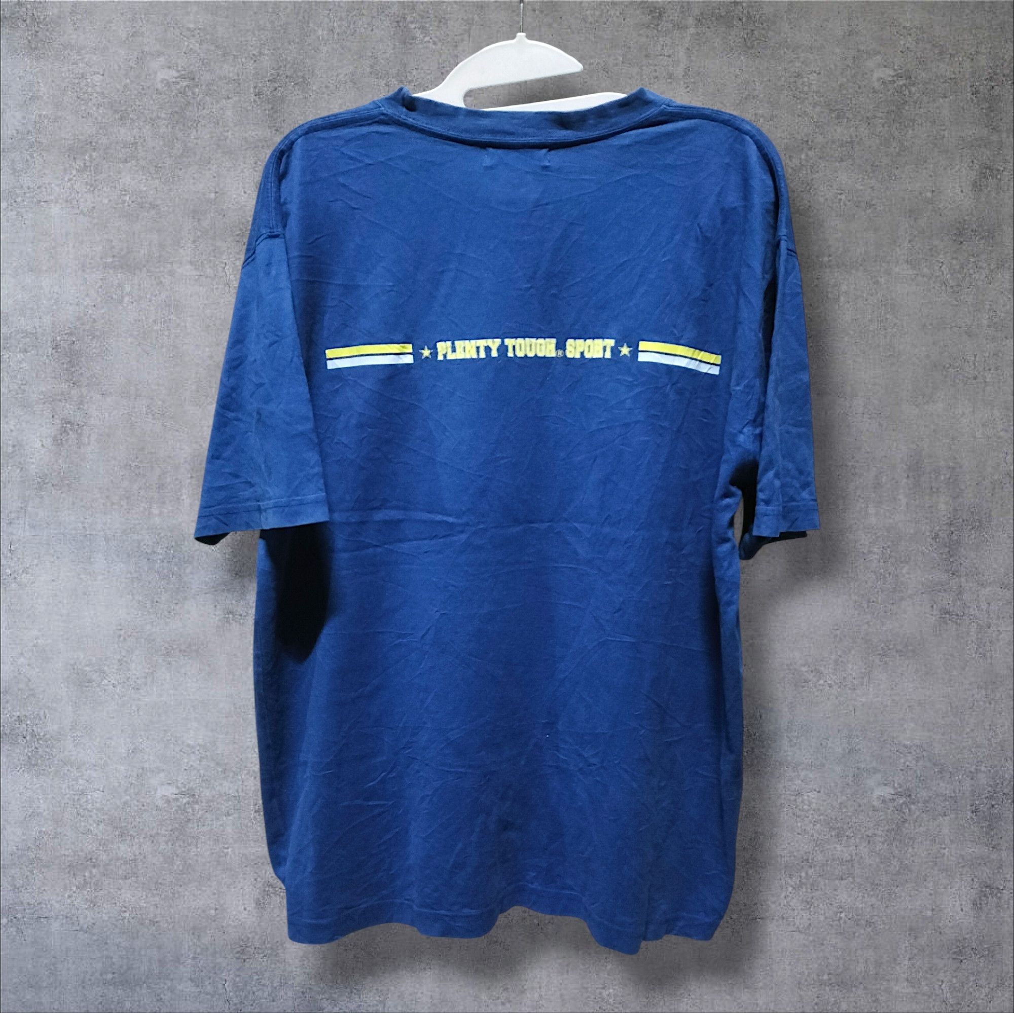 Vintage Vintage 90s Plenty Tough Sports tshirts streetwear Size US L / EU 52-54 / 3 - 2 Thumbnail