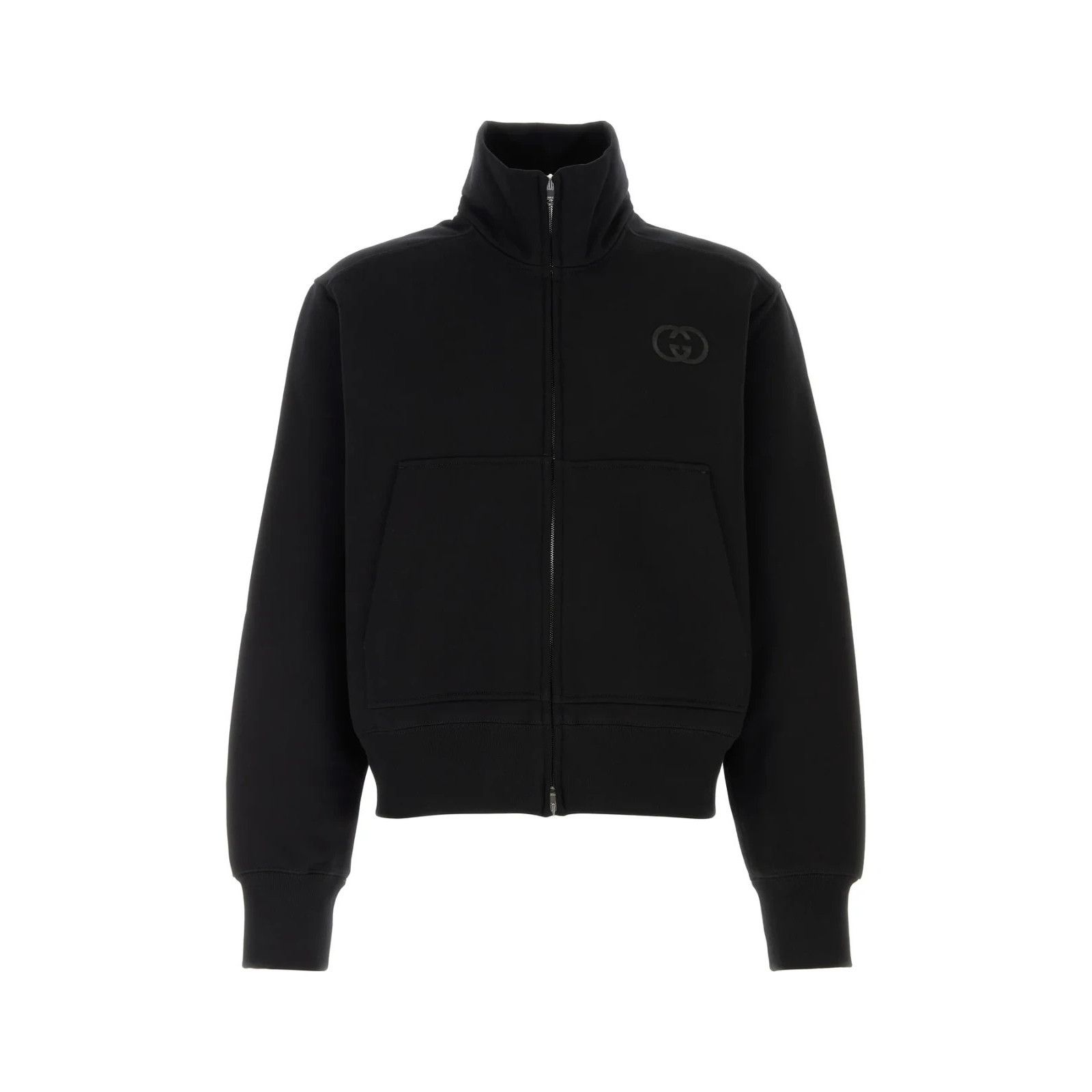 GUCCI Black Cotton Sweatshirt New