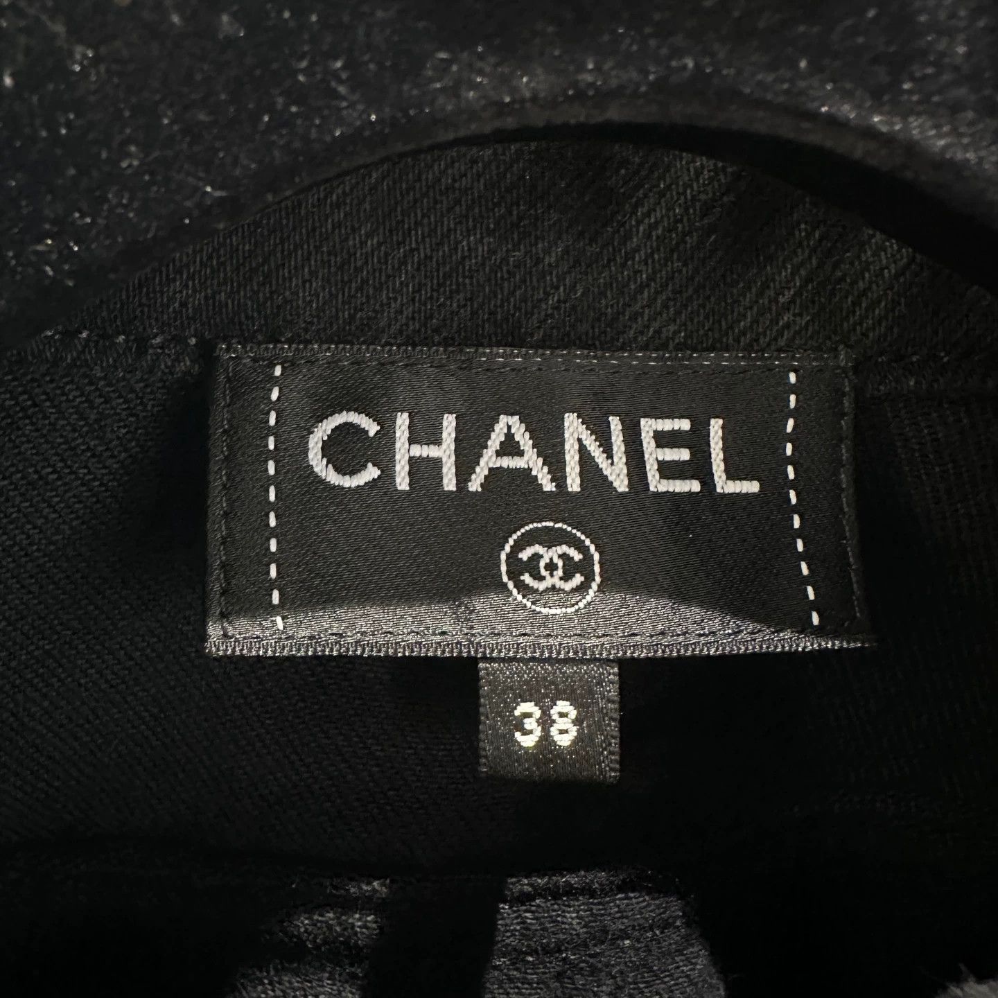 Chanel Chanel May364 All-over Camellia Print Denim Jacket 38 Size S / US 4 / IT 40 - 3 Thumbnail