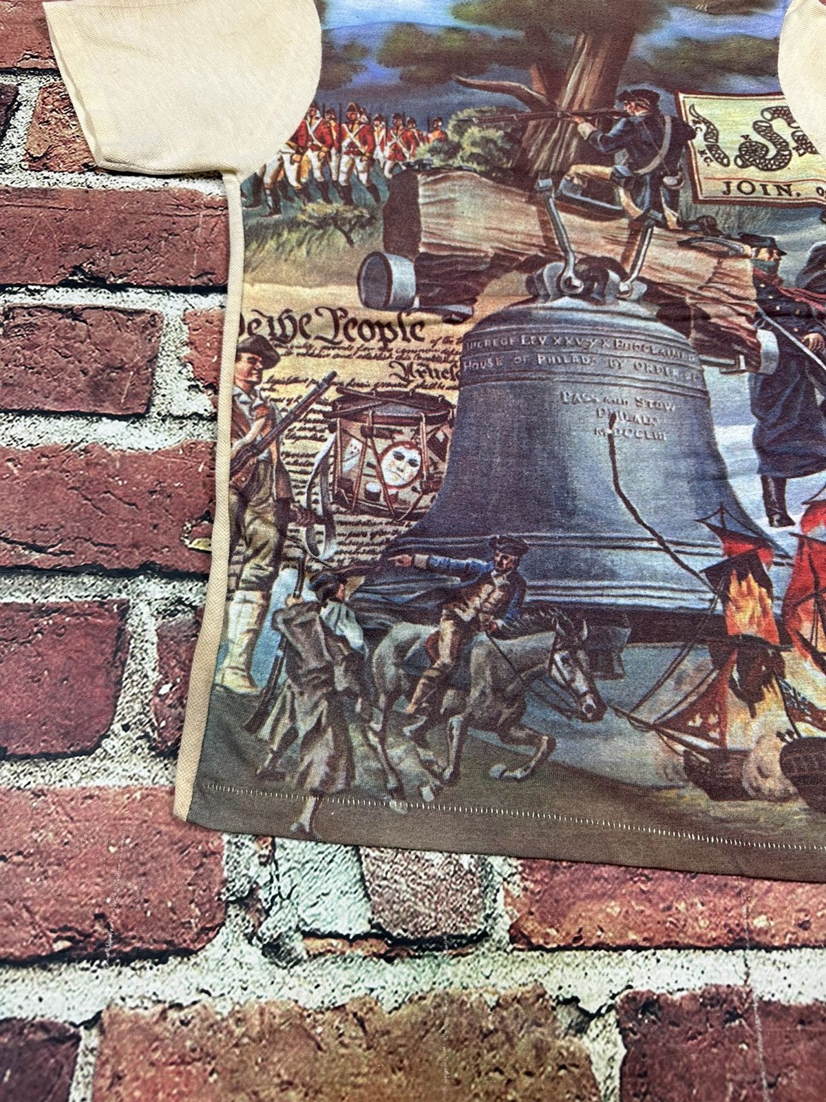 Hang Ten True Vintage Ten West American Revolution AOP T-Shirt 60s Size US M / EU 48-50 / 2 - 4 Thumbnail