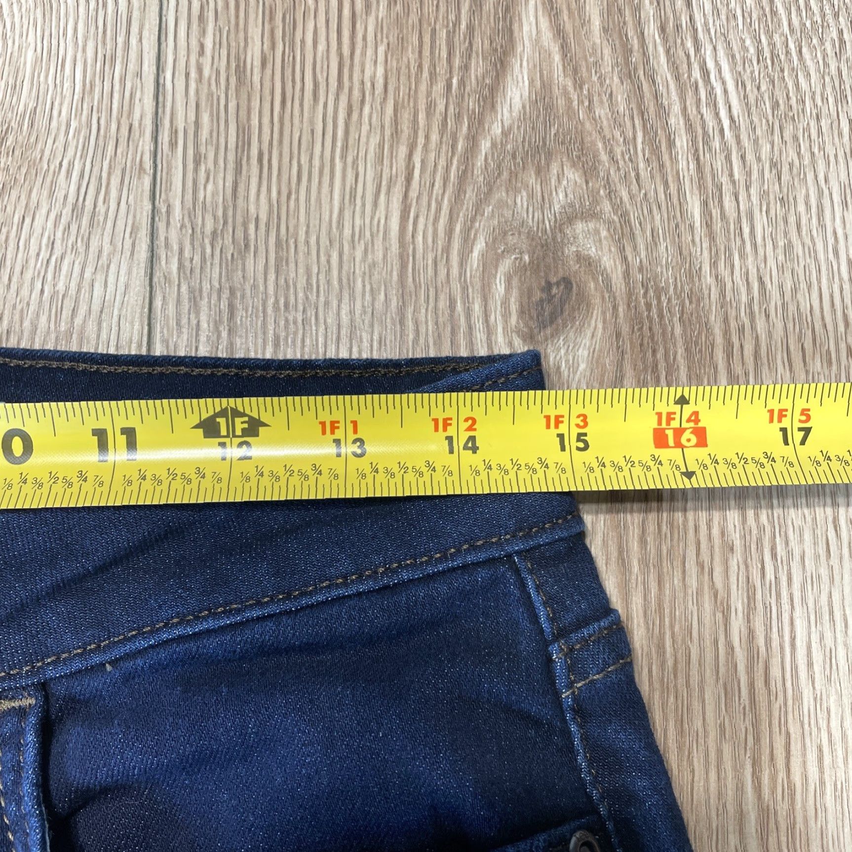 Lee VINTAGE Lee Women's Jeans Straight Leg Mid Rise 8 Blue Slim Fit Size ONE SIZE - 5 Thumbnail