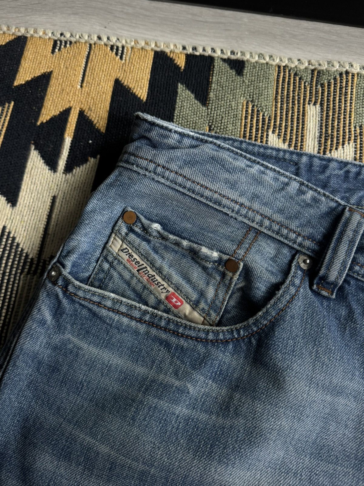 Diesel Vintage Diesel Y2K Denim Jeans Size US 36 / EU 52 - 11 Thumbnail