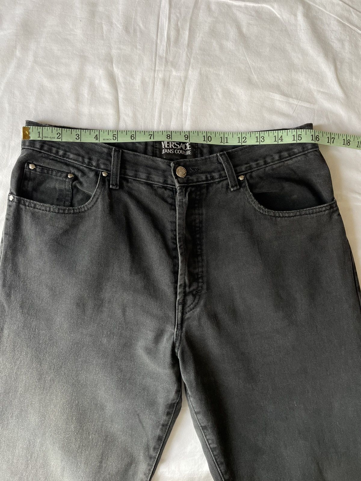 Versace Jeans Couture Versace Jeans Couture Gray Vintage Pants Men's Size US 32 / EU 48 - 15 Thumbnail