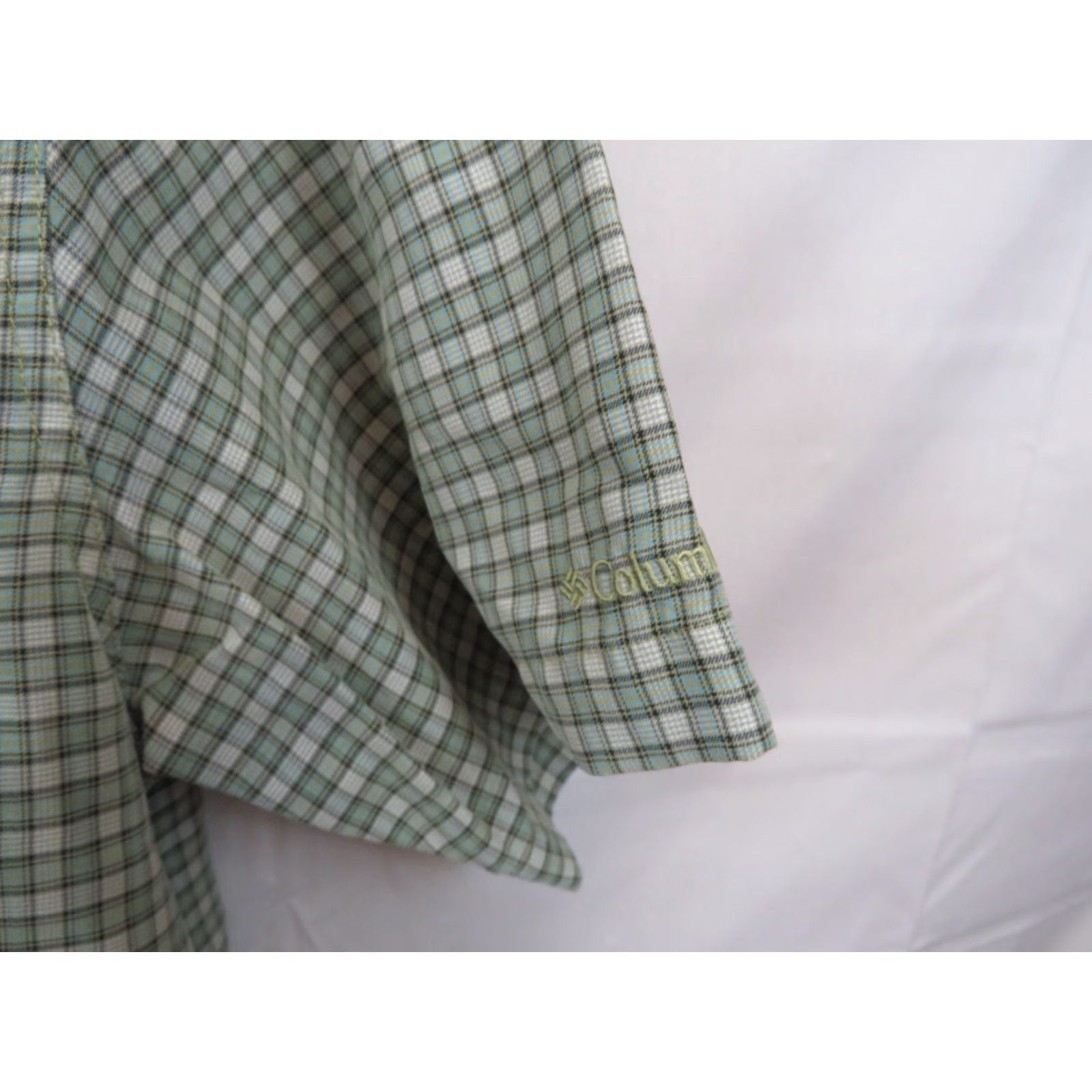 Colombo Columbia Button-Down Shirt L Sage Green Short Sleeve Men Regular Multicolor Button-Up Shirt, Short Sleeve, Classic Fit Size US L / EU 52-54 / 3 - 5 Thumbnail