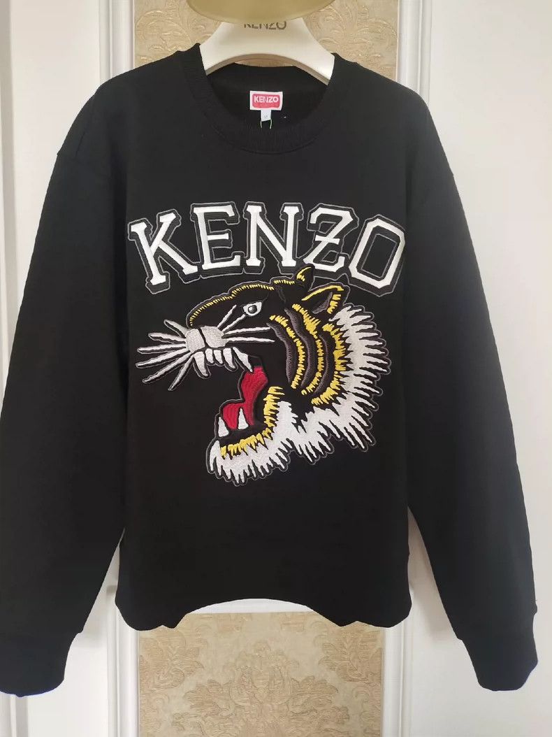 Kenzo KENZO Tiger Logo Crewneck Sweatshirt - dmc Size US M / EU 48-50 / 2 - 1 Thumbnail
