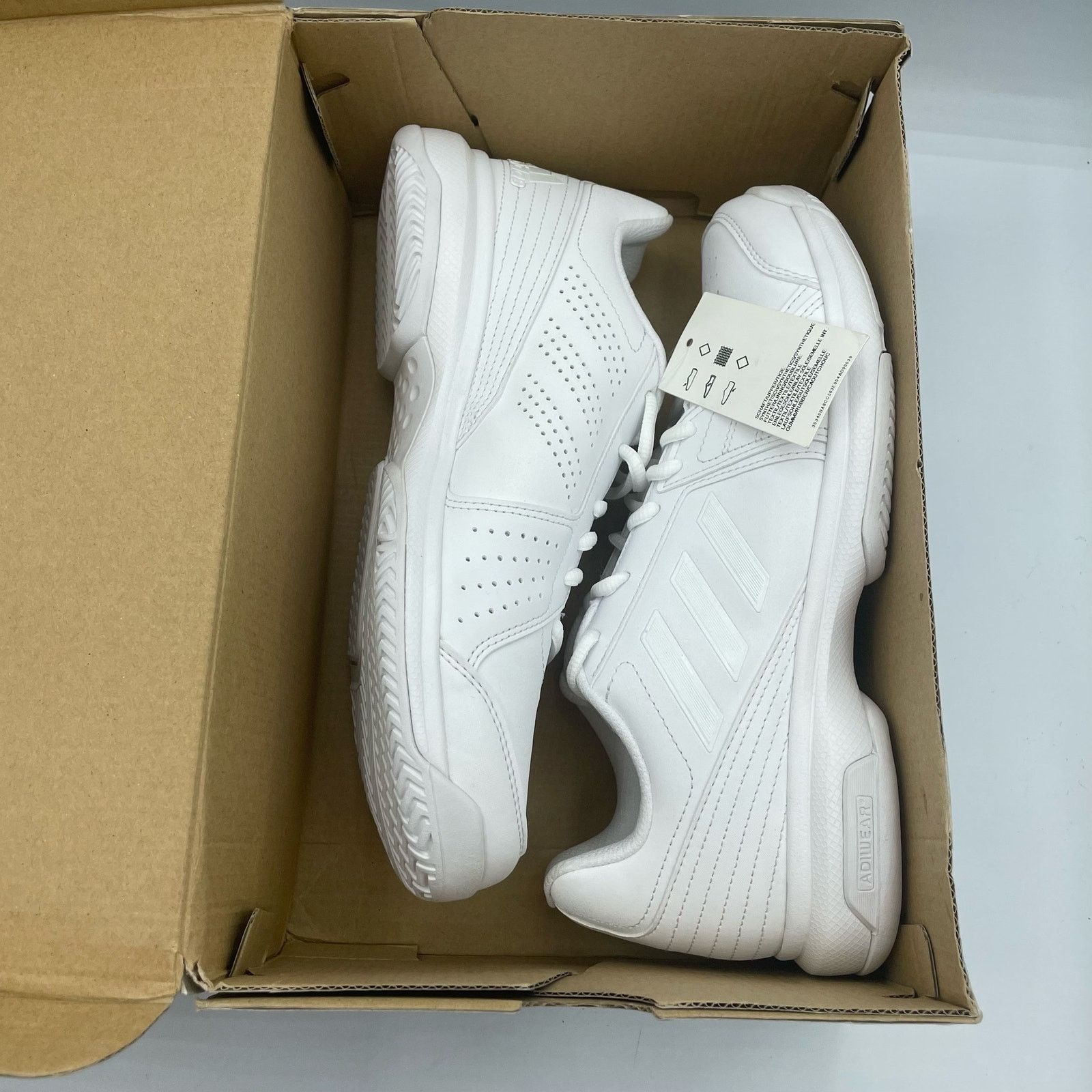 Adidas Adidas Approach Tennis Shoes No Mark White Mens 7 Size US 7 / EU 40 - 6 Thumbnail