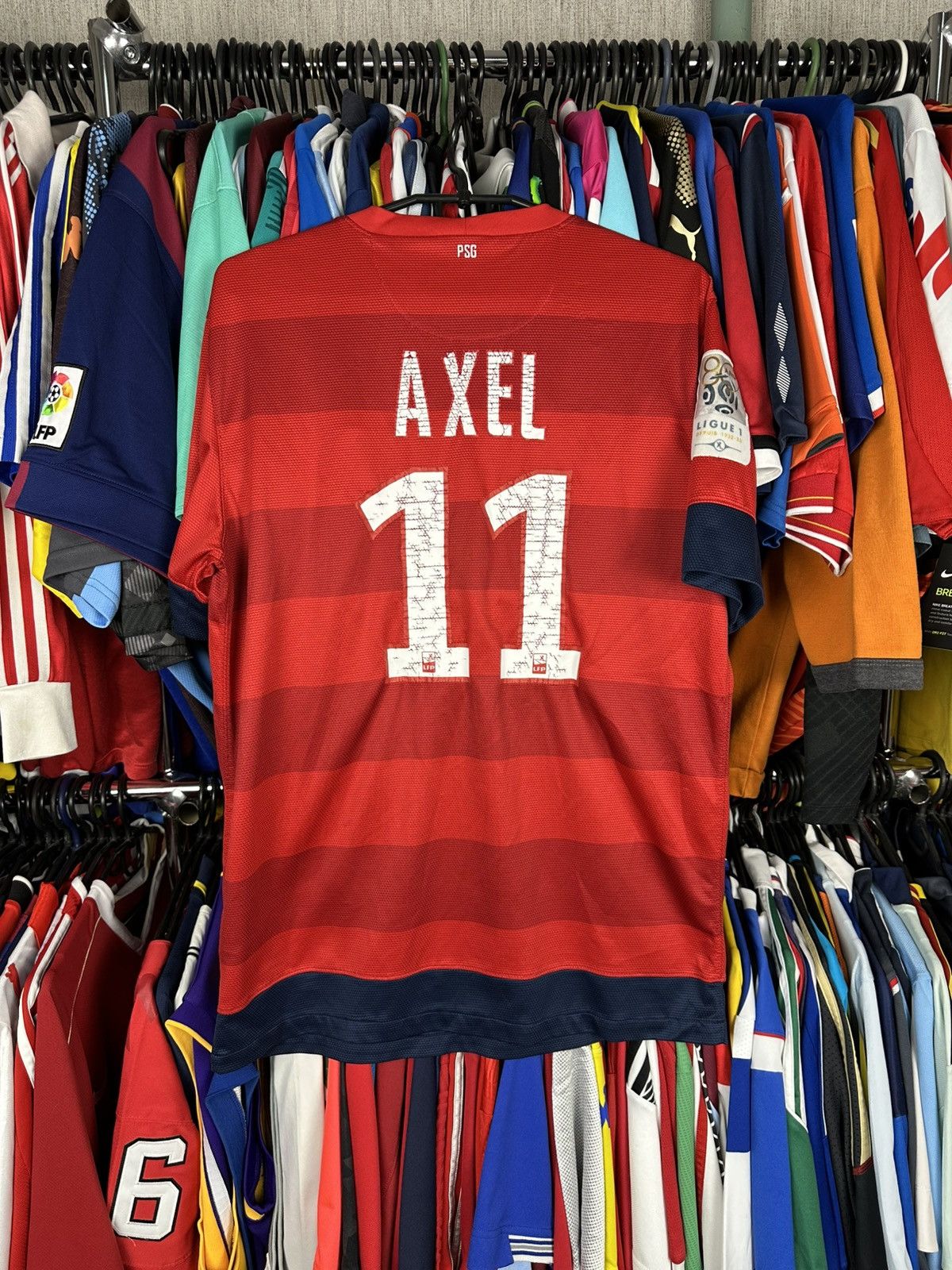 Nike PARIS SAINT GERMAIN PSG 2012-13 FOOTBALL SHIRT JERSEY NIKE Size US M / EU 48-50 / 2 - 14 Thumbnail