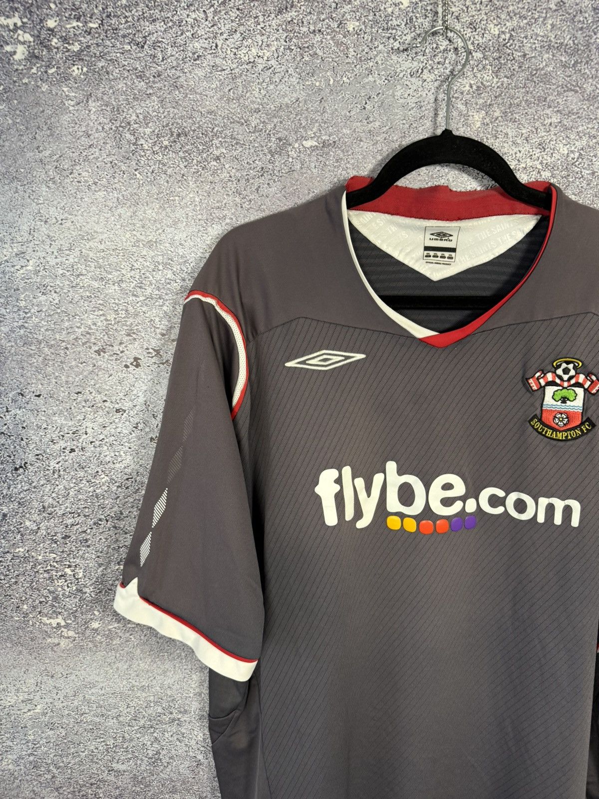 Umbro × Vintage Vintage Southampton 2008/09 Umbro Jersey Blokcore Size US XXL / EU 58 / 5 - 2 Thumbnail