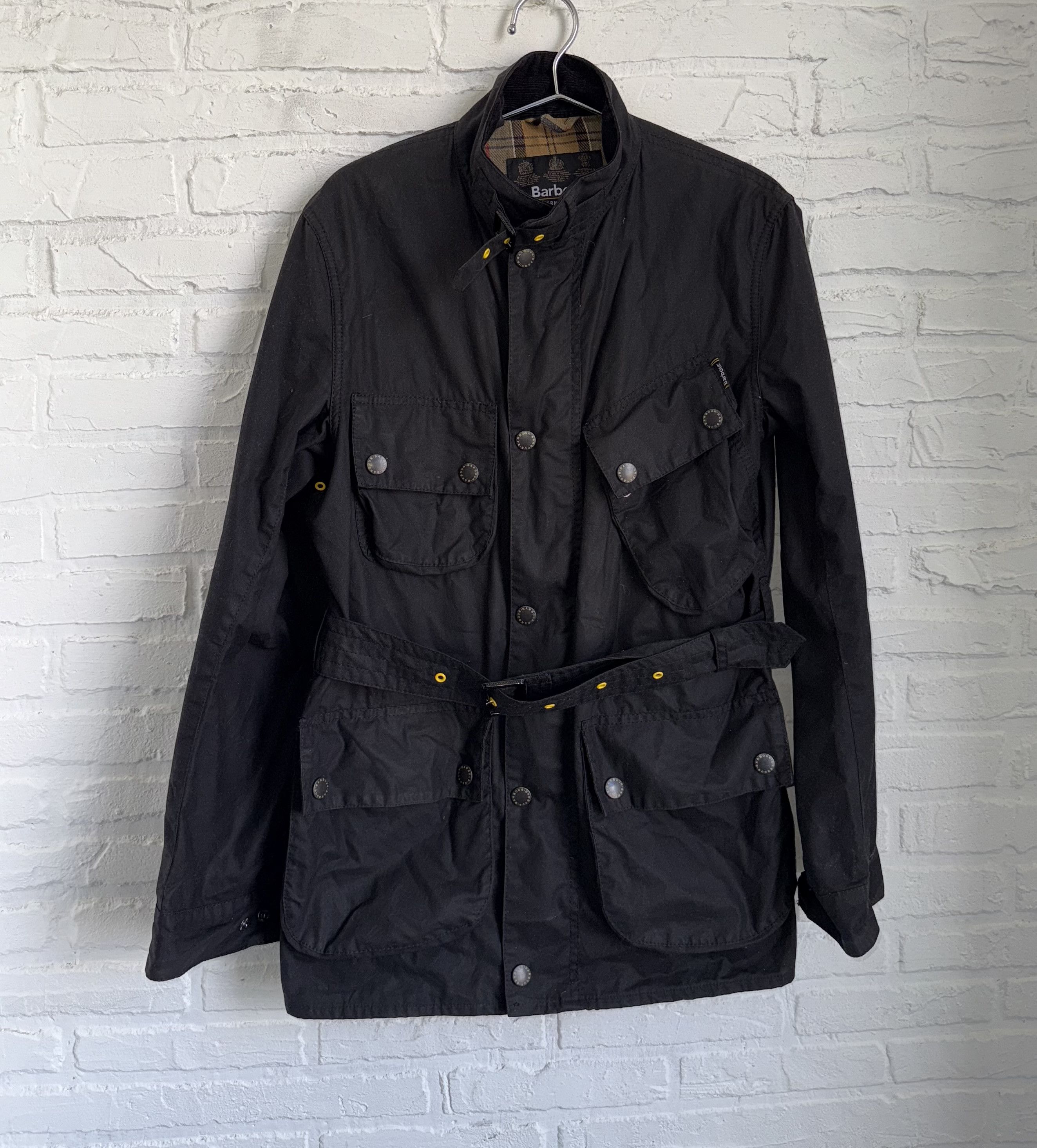 Barbour Barbour International Suit Belted Motorcycle Utility jacket Size US M / EU 48-50 / 2 - 1 Thumbnail
