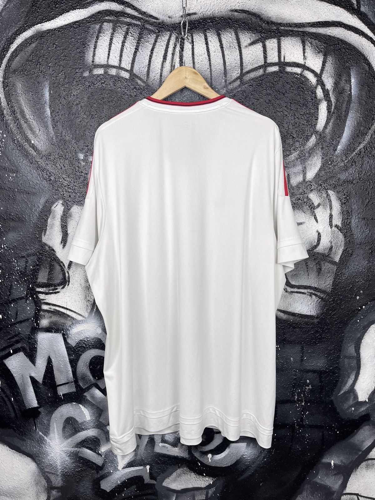 Adidas Adidas Manchester United Football Club White Soccer Jersey T-Shirt Size 3XL Size US XXL / EU 58 / 5 - 9 Thumbnail