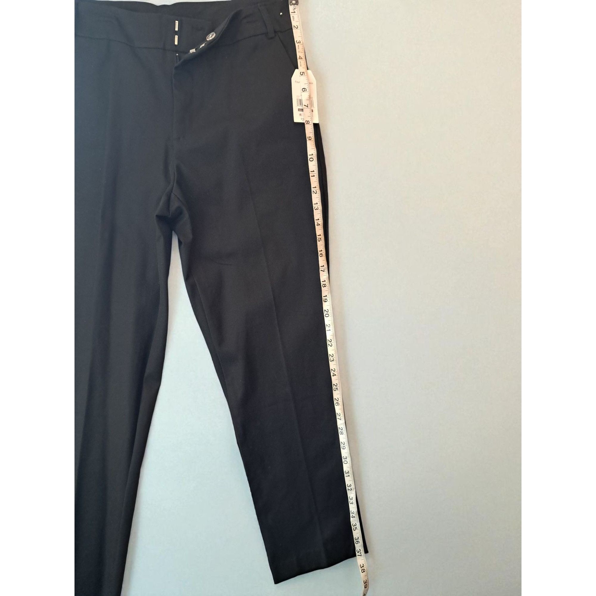 Other Time and True Women's Black Skinny Four-Way Stretch Pants Si Size 30" / US 8 / IT 44 - 11 Thumbnail
