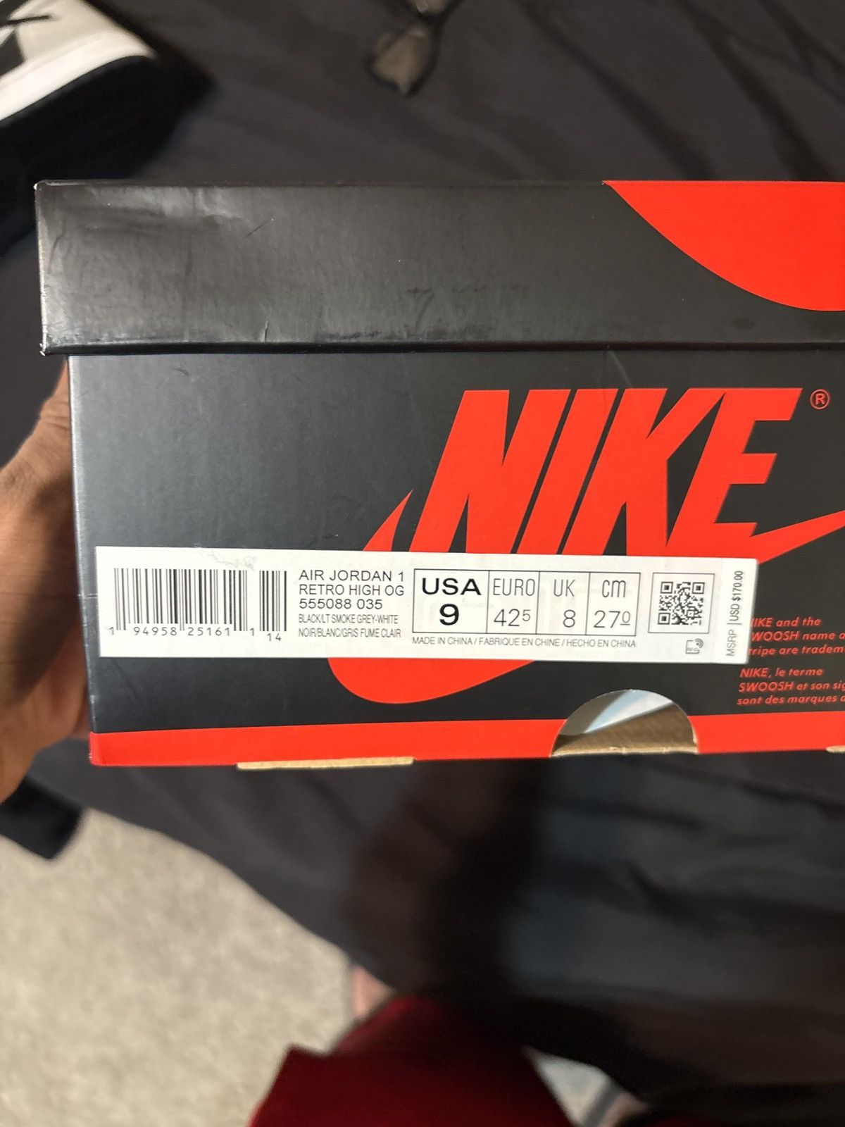 Jordan Brand Jordan 1 high shadow Size US 9 / EU 42 - 1 Thumbnail
