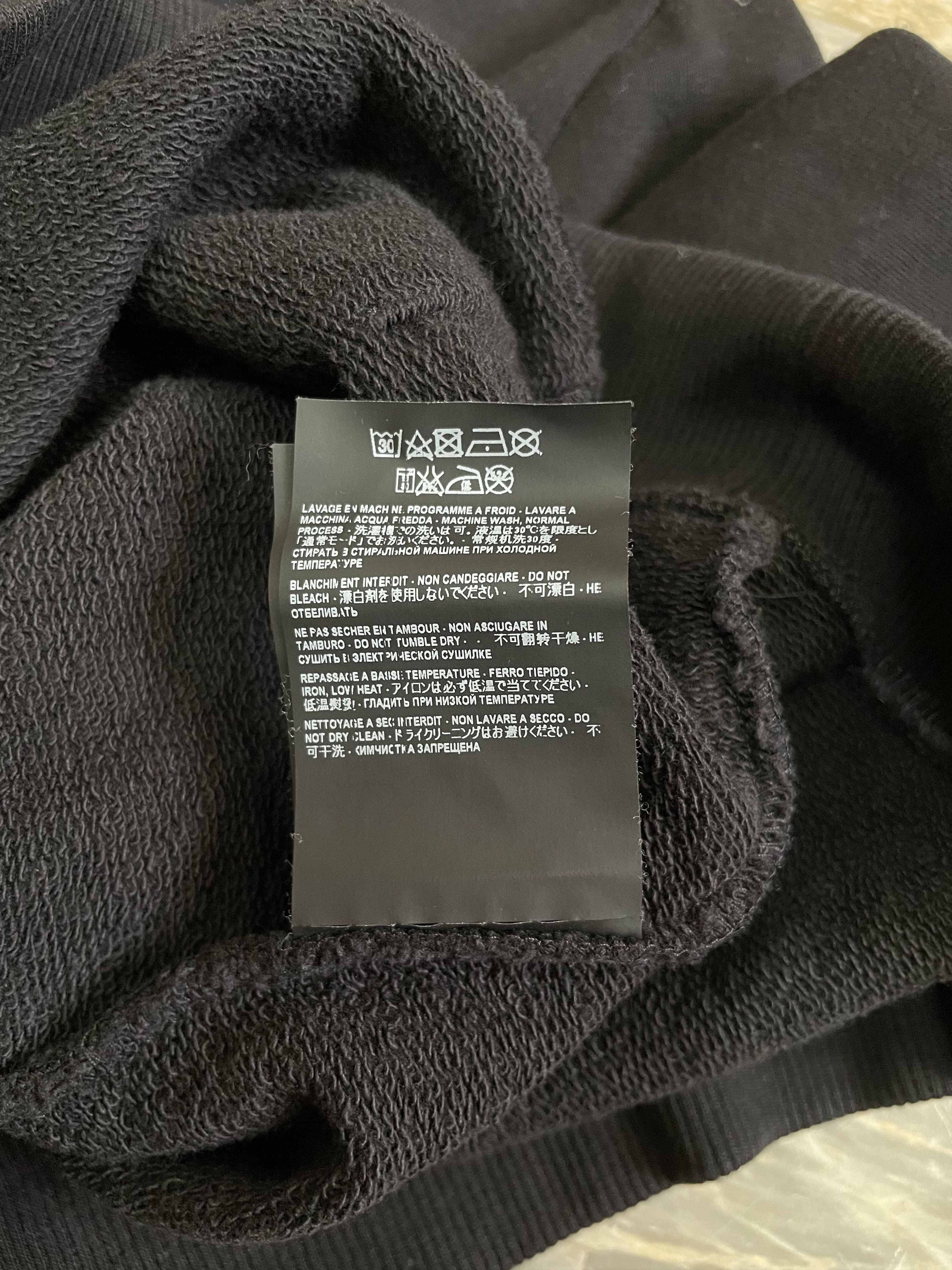 Saint Laurent Paris 2018 Saint Laurent Black Stud Mask Hoodie Size XS / US 0-2 / IT 36-38 - 10 Thumbnail