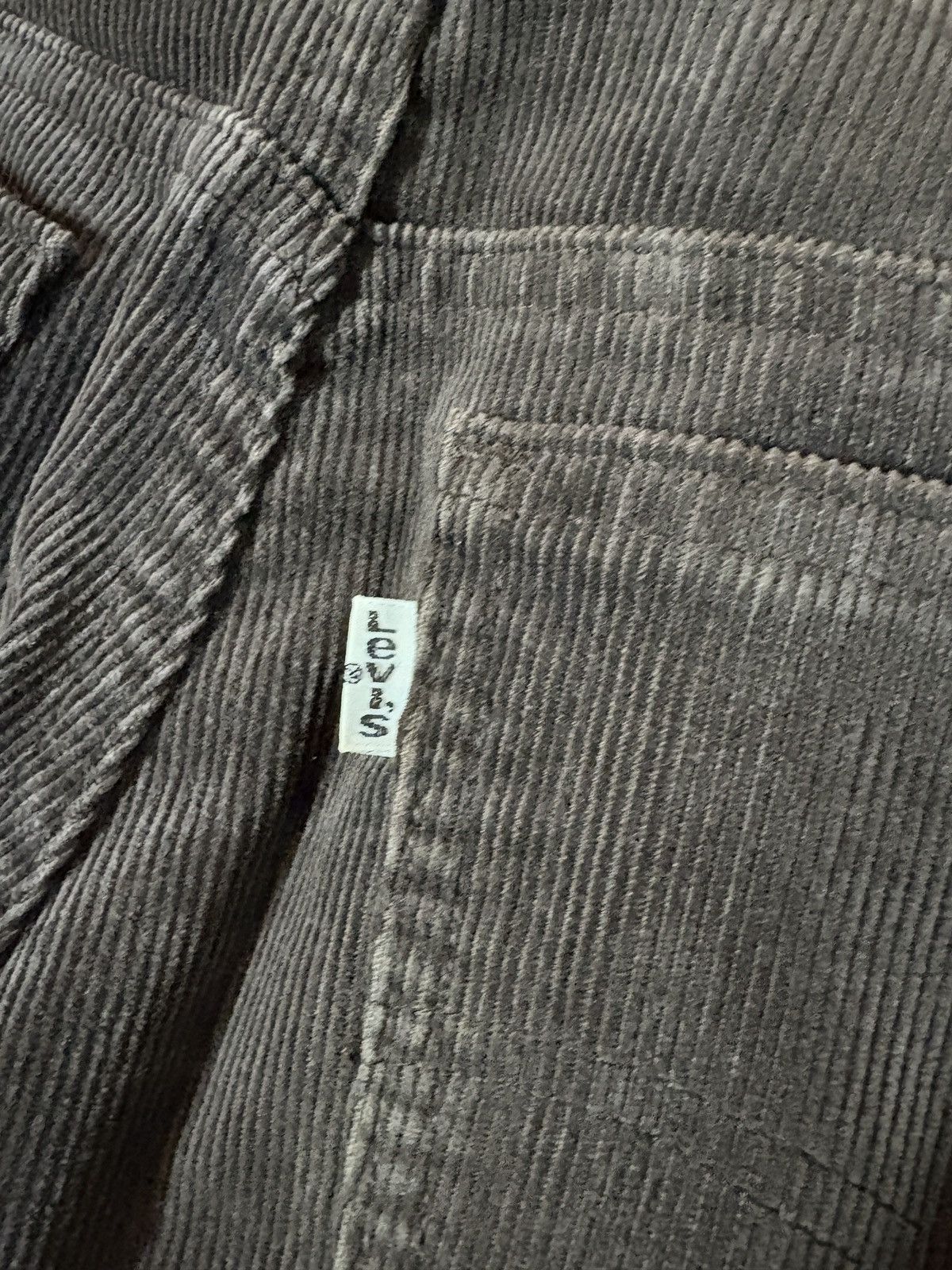 Levi's Vintage 70s Levi’s 517 Corduroy Pants Brown White Tab 30x30 Size US 30 / EU 46 - 5 Thumbnail