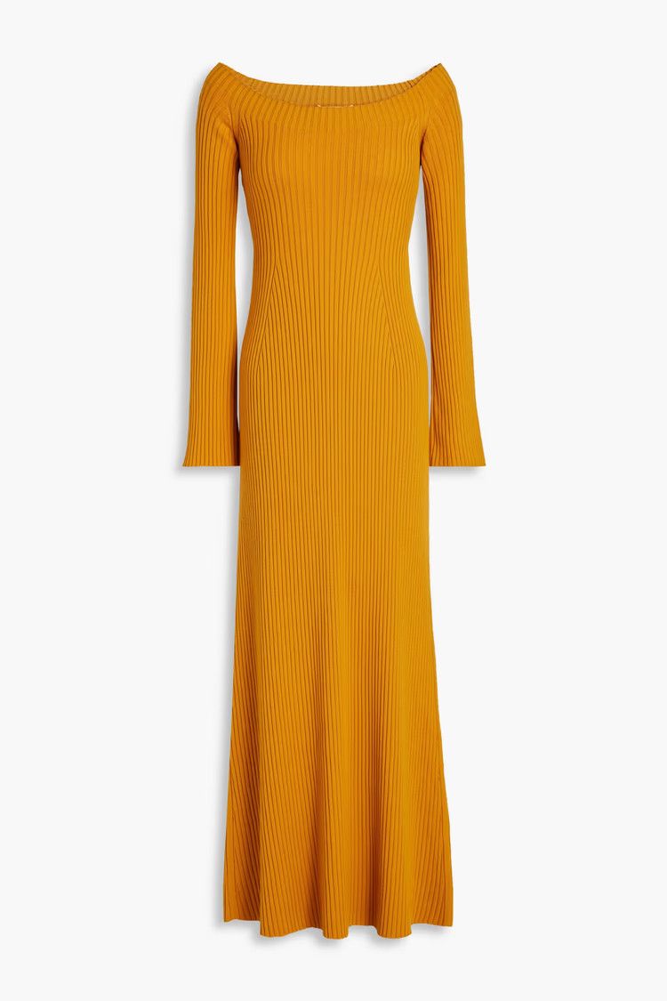 Chloe o1y0825 Maxi Dress in Marigold Size S / US 4 / IT 40 - 1 Thumbnail