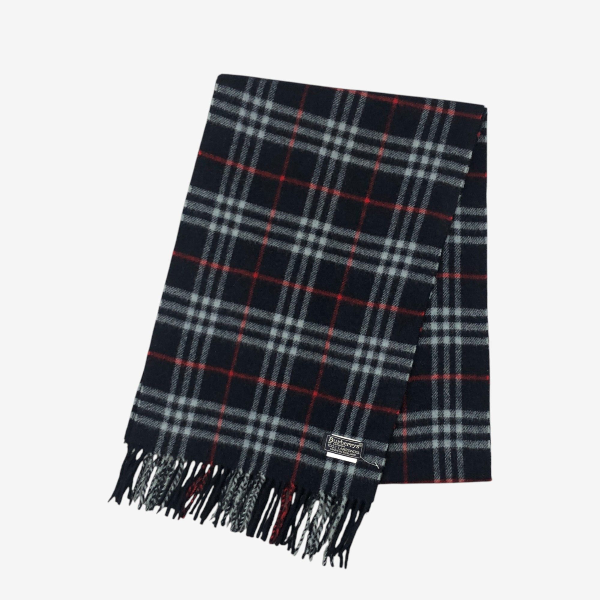 Burberry Vintage Burberry Scarf Muffler Wool Winter Scarves Size ONE SIZE - 3 Thumbnail