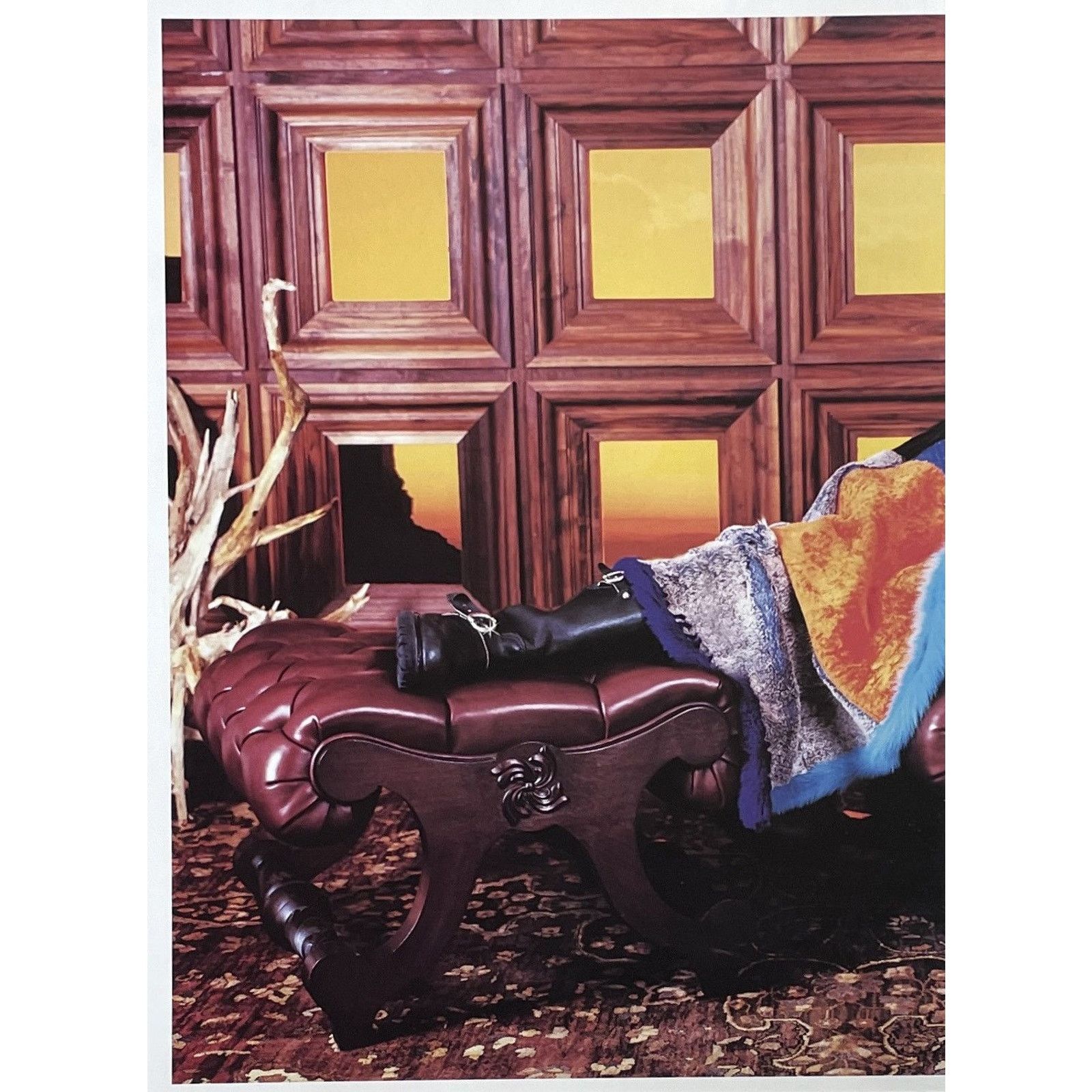 Chrome Hearts × Japanese Brand × Vintage Chrome Hearts rare photo Framed poster 9x11 Size ONE SIZE - 2 Thumbnail