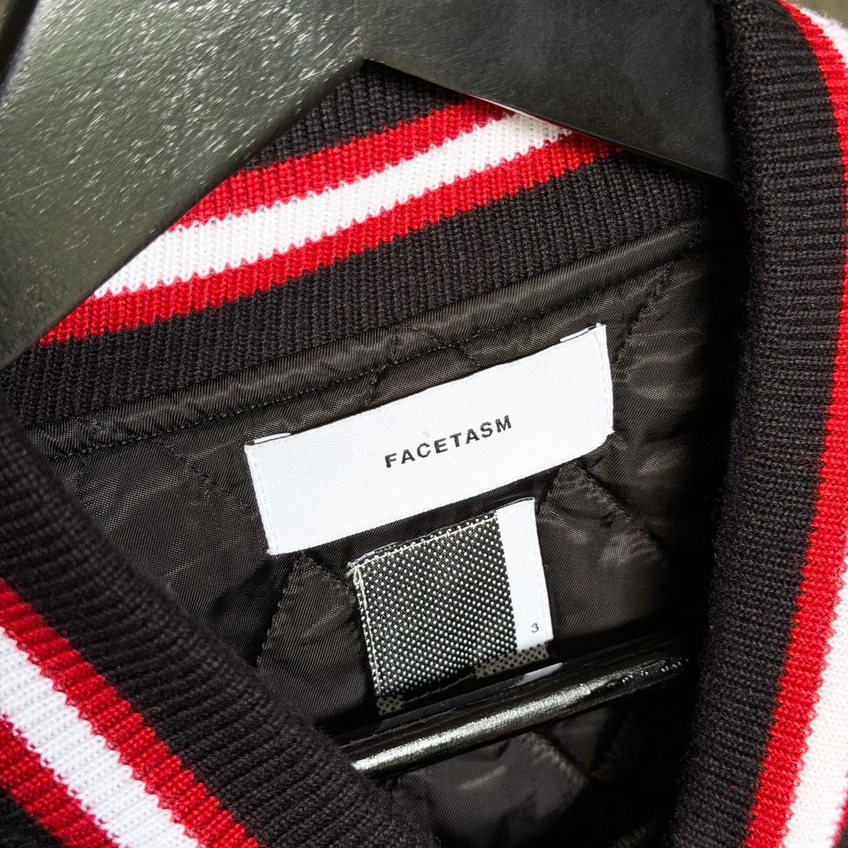 Facetasm FACETASM FW18 RUNWAY Tassel Varsity Jacket Size US XL / EU 56 / 4 - 10 Thumbnail