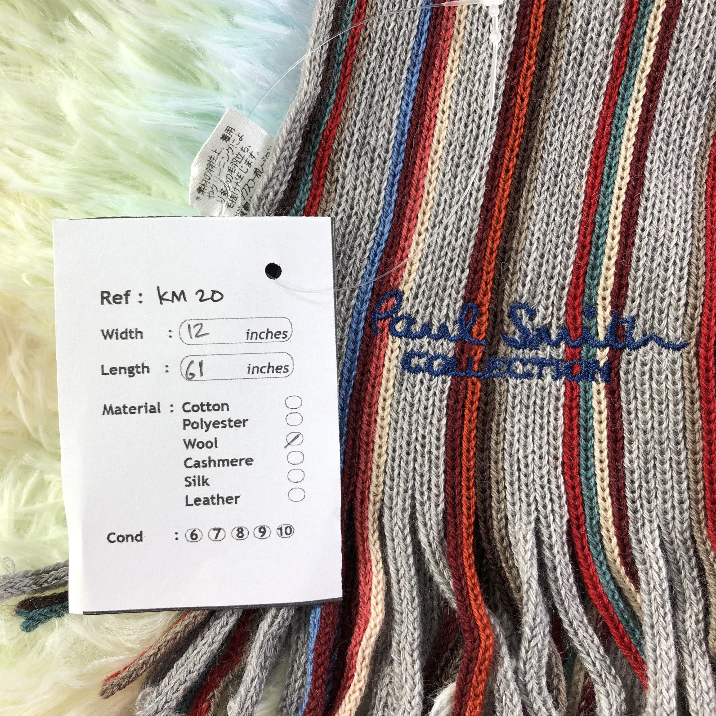 Paul Smith Paul Smith Scarf / Muffler / Neckwear - KM20 Size ONE SIZE - 6 Thumbnail