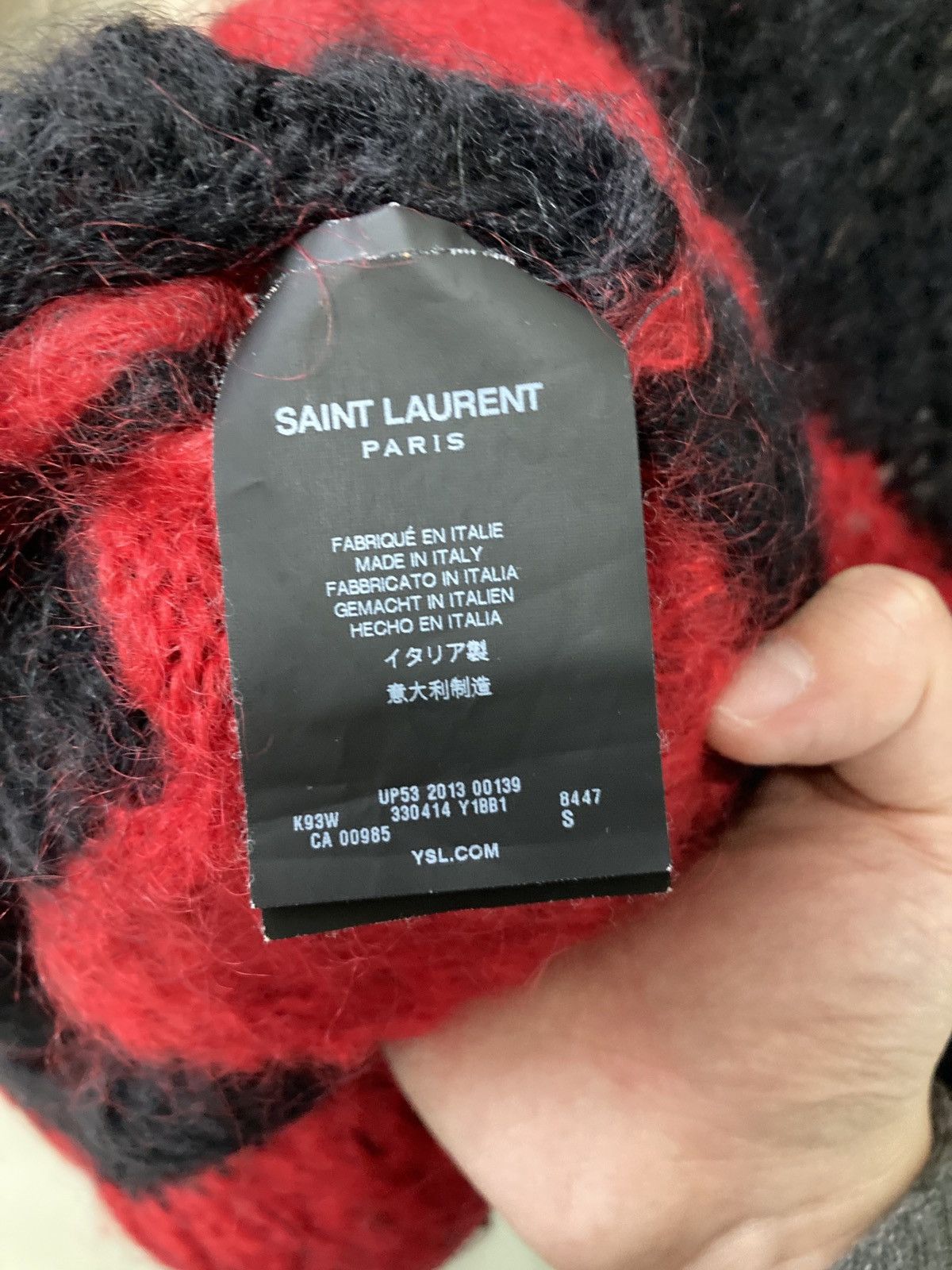 Saint Laurent Paris SAINT LAURENT PARIS BY HEDI SLIMANE 13AW/FW RUNWAY CARDIGAN Size US S / EU 44-46 / 1 - 7 Thumbnail