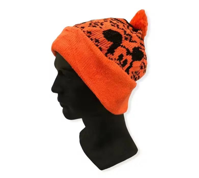 Vintage Mickey Mouse Cartoon Beanie Hat