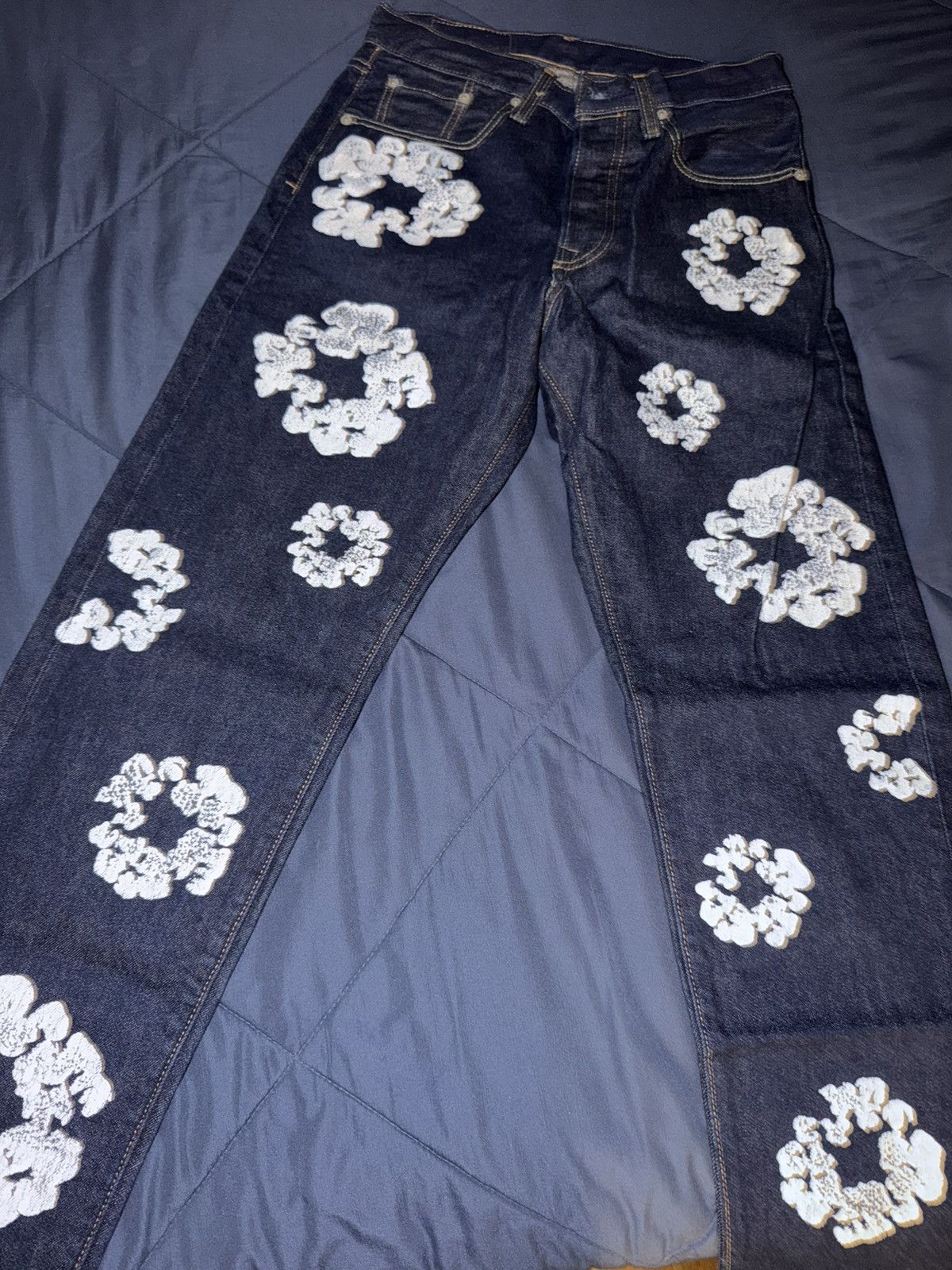 DENIM TEARS Denim Tears Dark Blue Jeans Size US 30 / EU 46 - 1 Thumbnail