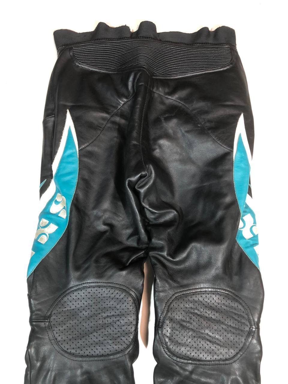 Vintage IXS Avangarde Racing Moto Leather Pants Vintage Size US 34 / EU 50 - 6 Thumbnail