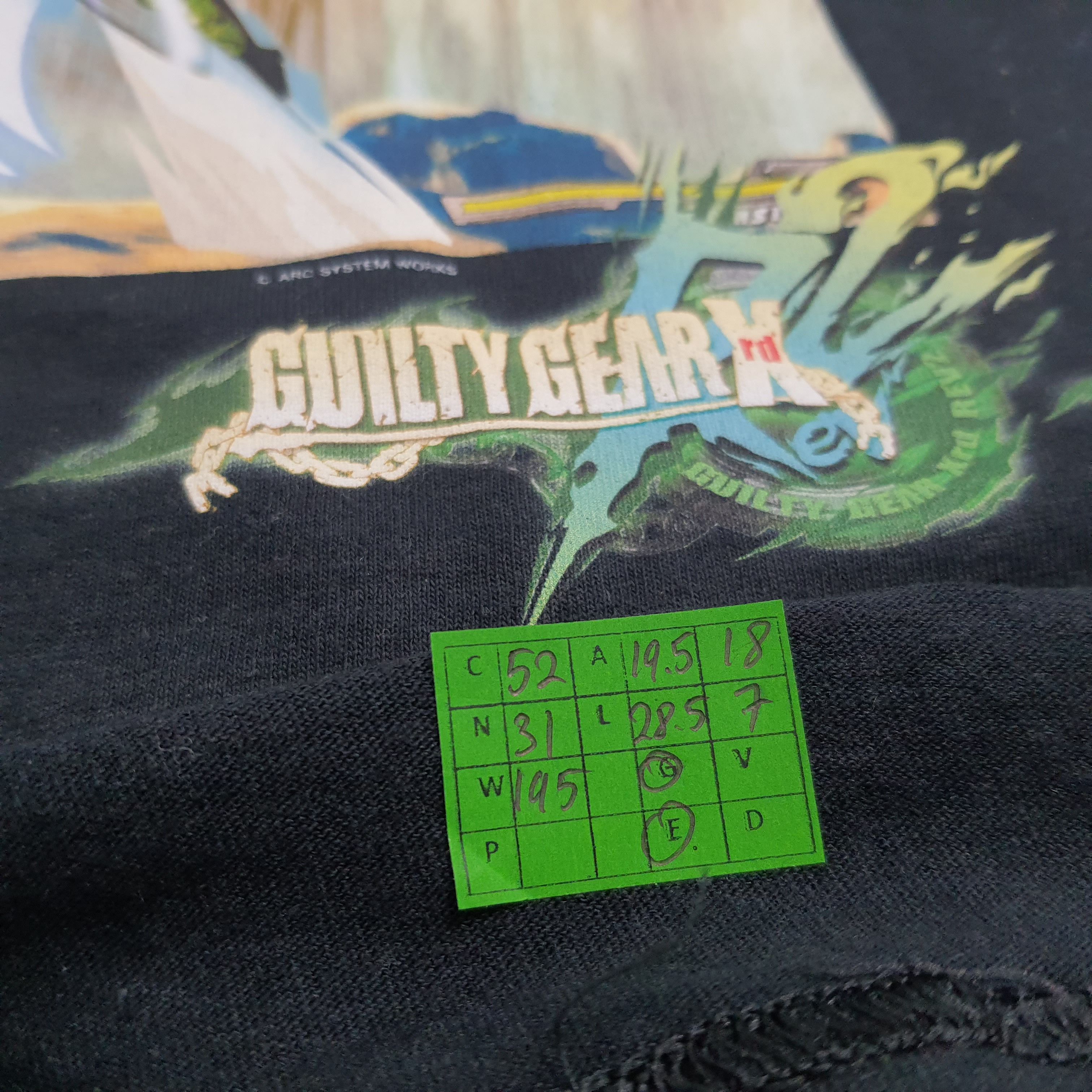 Guilty Gear X Playstation Game T-shirt