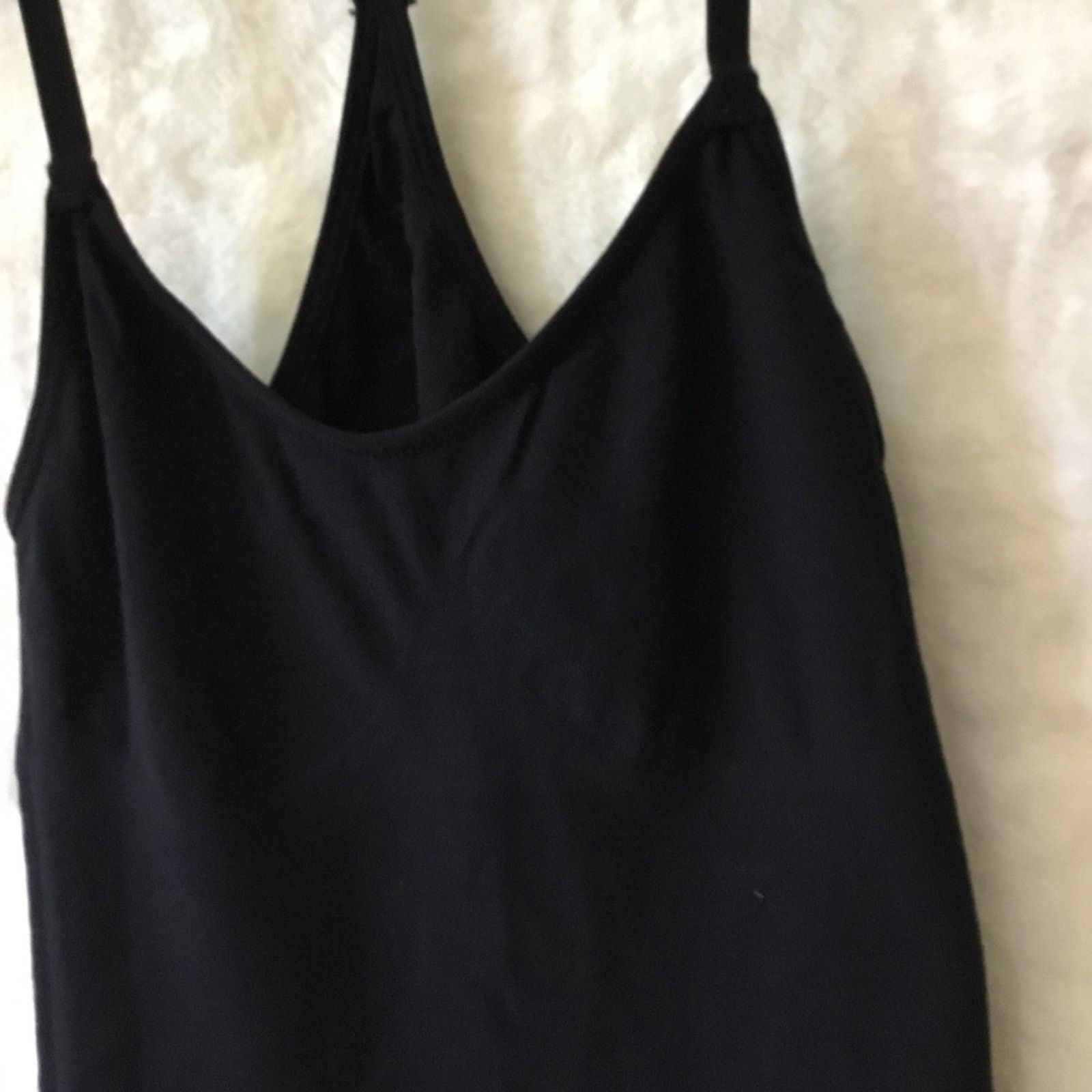 Other Warner's Black Strappy Racerback Shapewear Top Size ONE SIZE - 14 Thumbnail