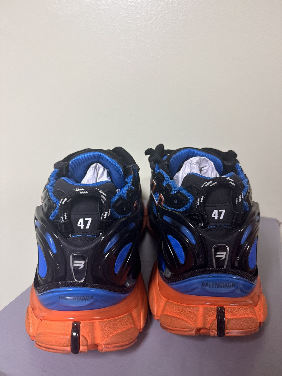 Balenciaga Balenciaga multicolor blue runner 47 Size US 14 / EU 47 - 5 Thumbnail