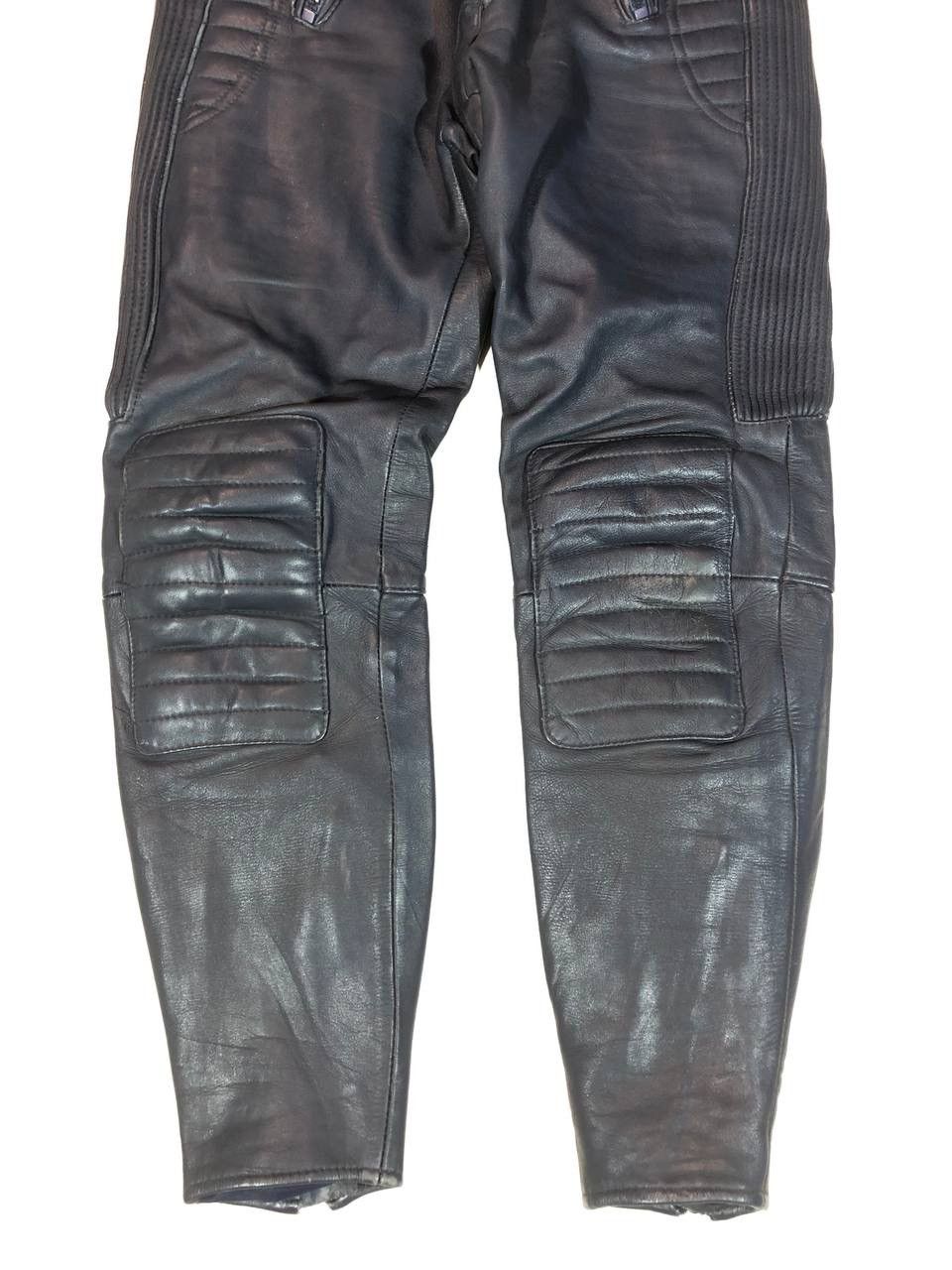 Leather × Vintage Vintage Leather Moto Biker Pants Size US 32 / EU 48 - 5 Thumbnail