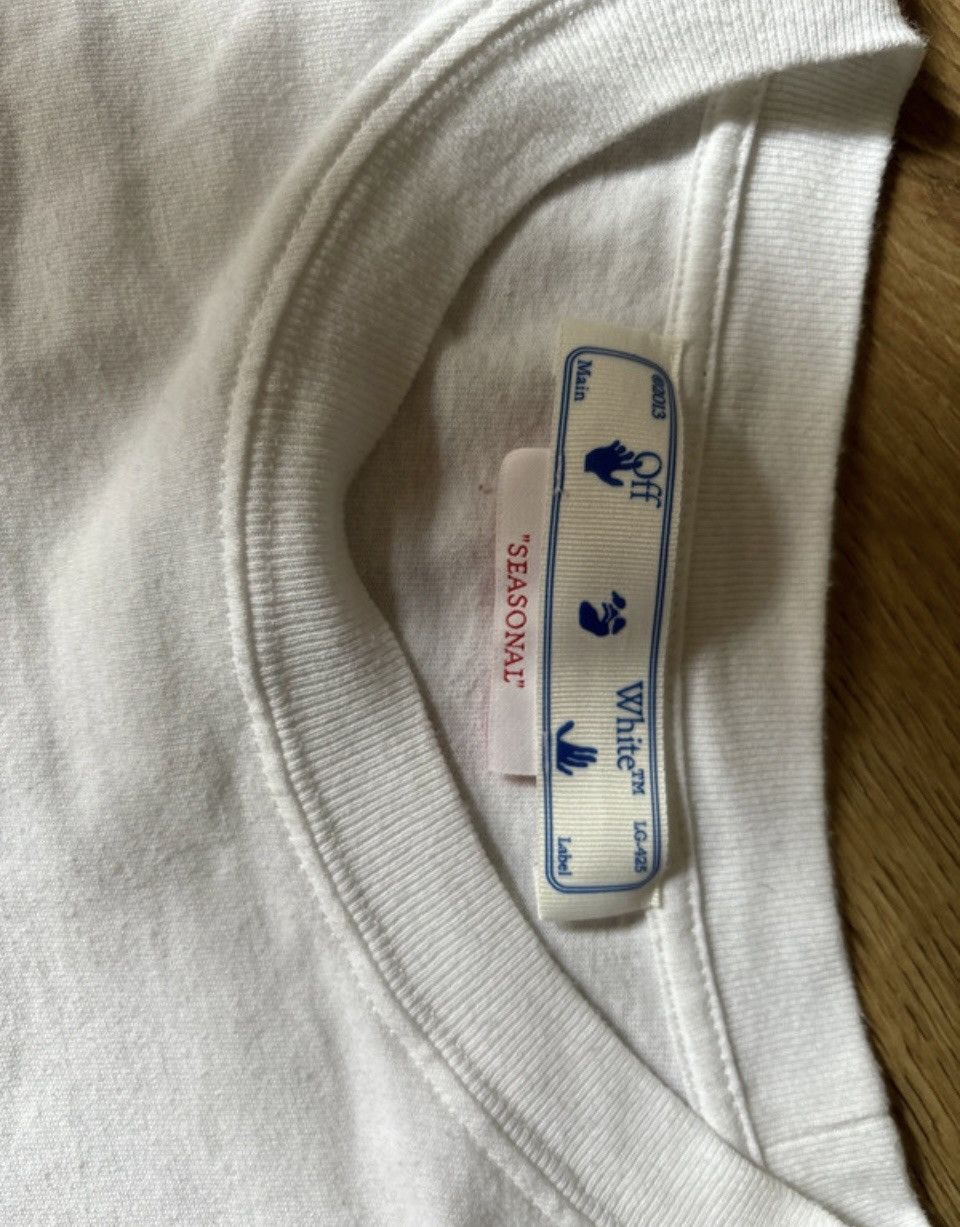 Off-White Off white t-shirt Size US L / EU 52-54 / 3 - 3 Thumbnail